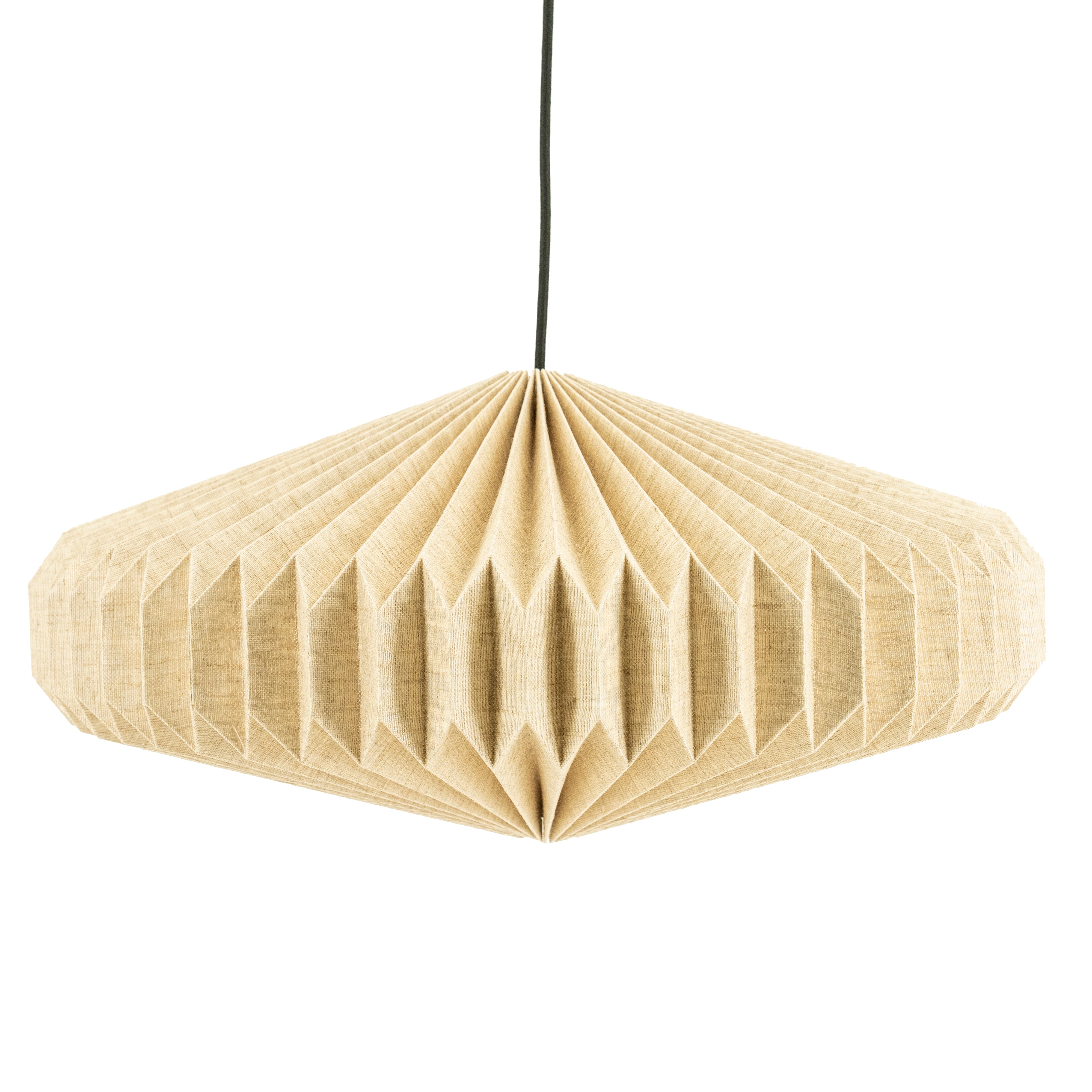 Lampa wisząca ZUKI papier i len