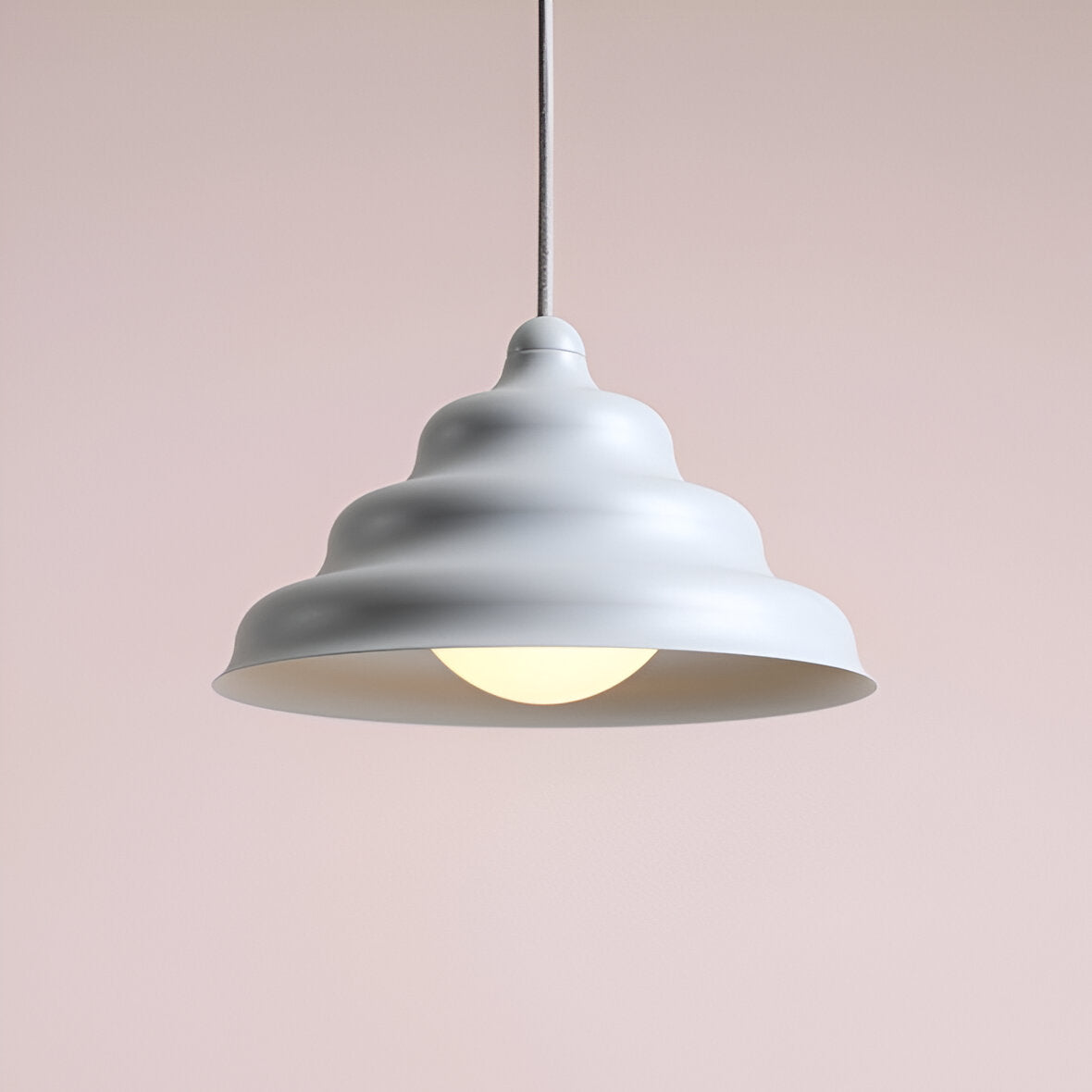 Lampa wisząca FALA szary