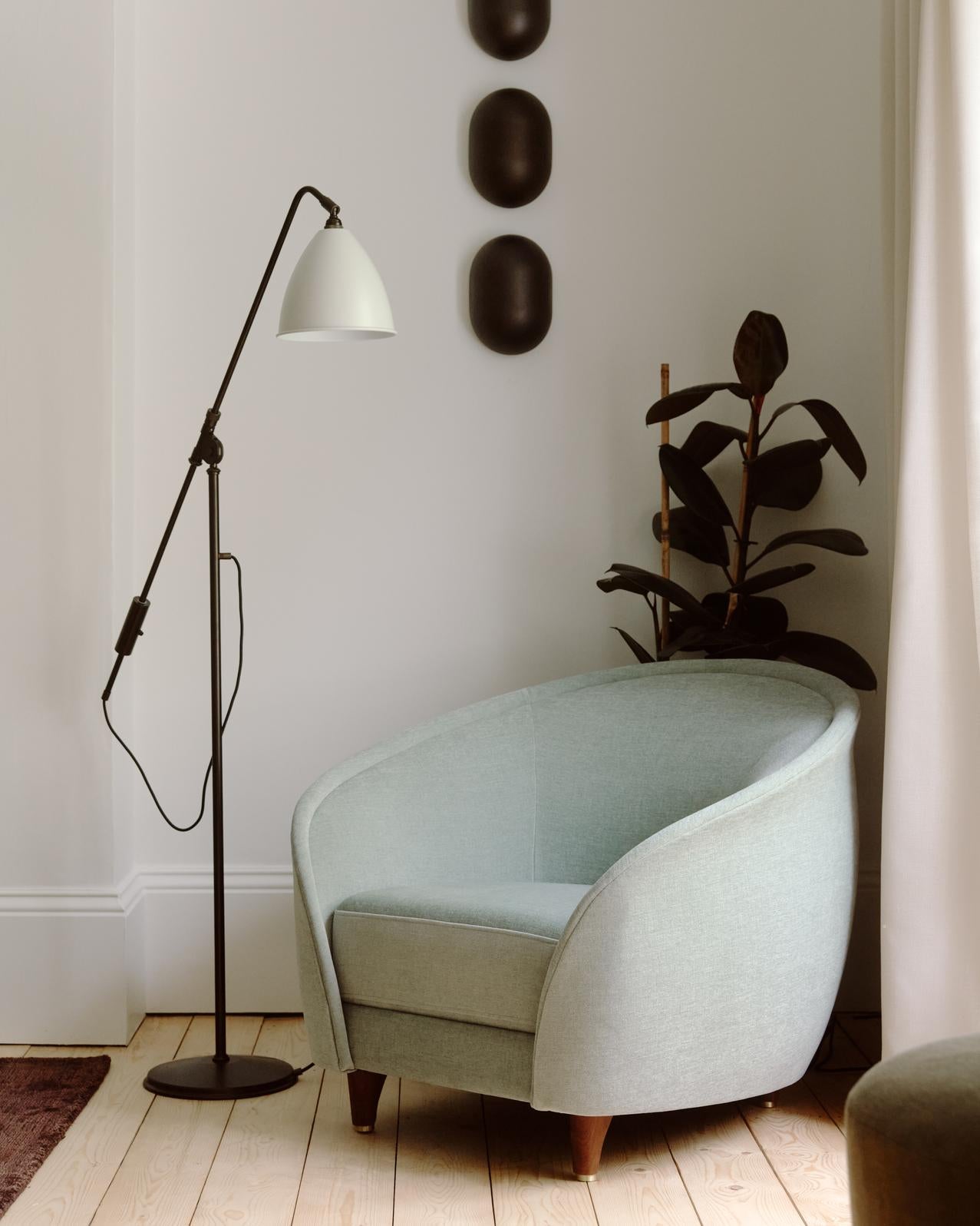BESTLITE BL4 Brass Reading Floor Lamp
