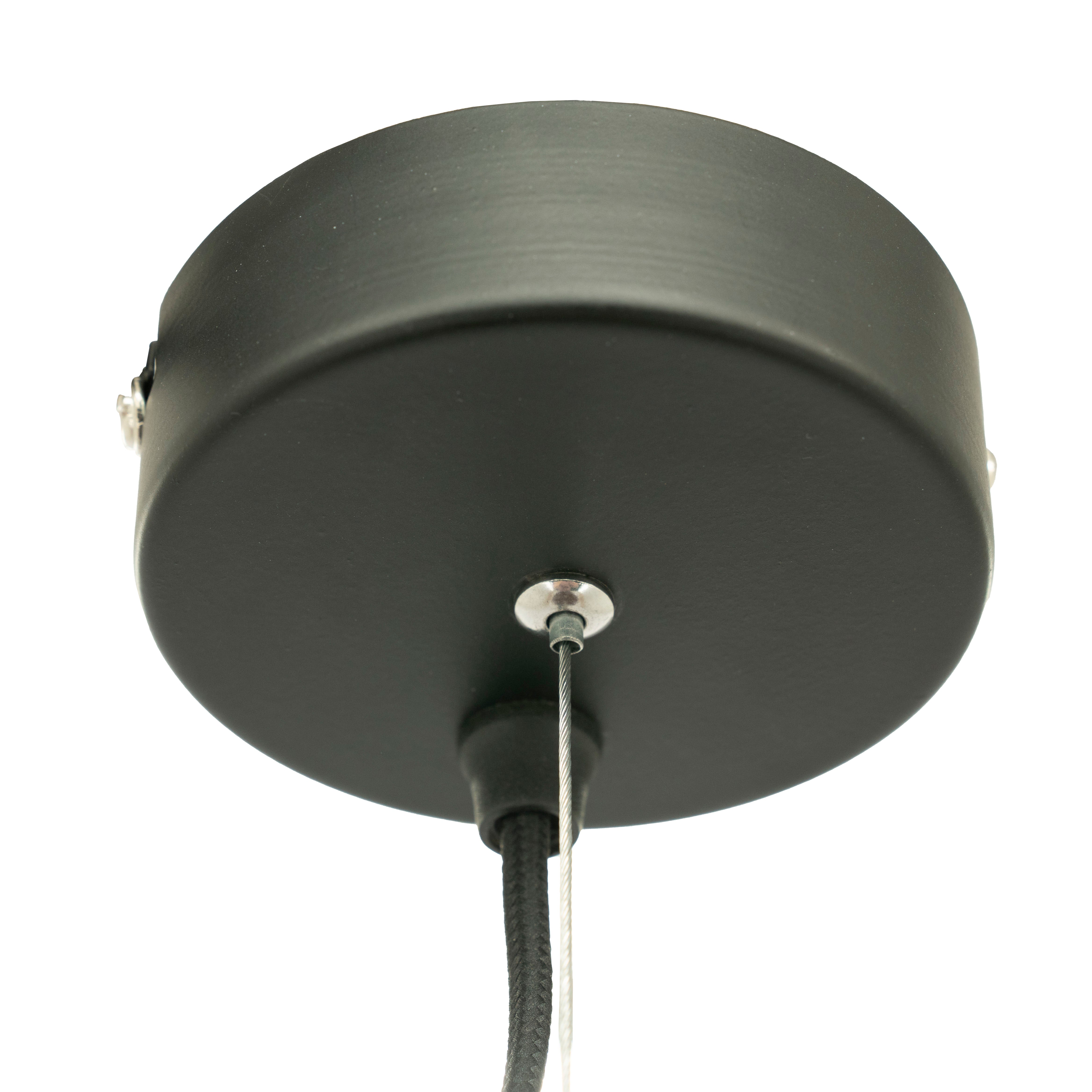 Lampa wisząca SHANGA ciemne drewno