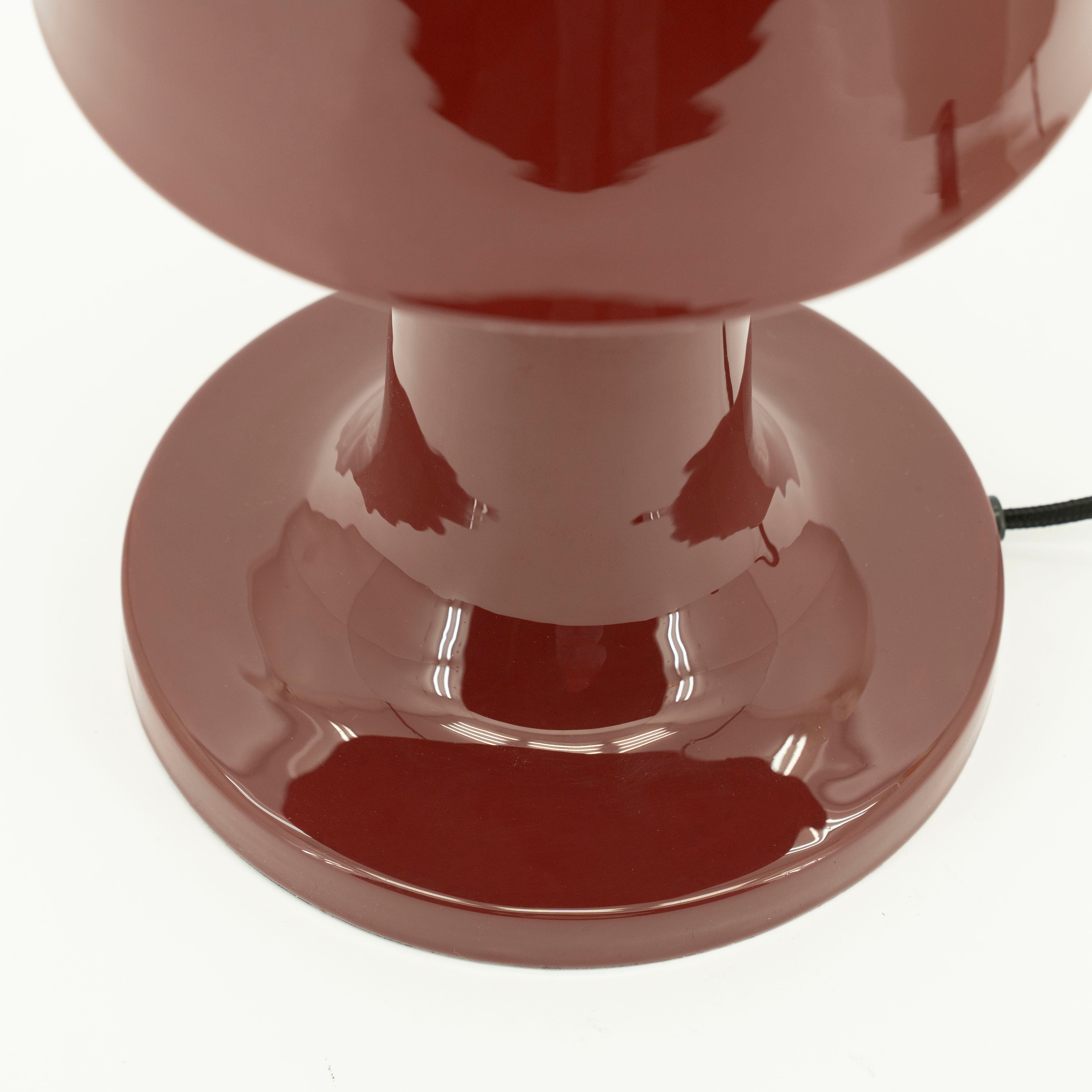 Lampa stołowa ALVO burgundowy