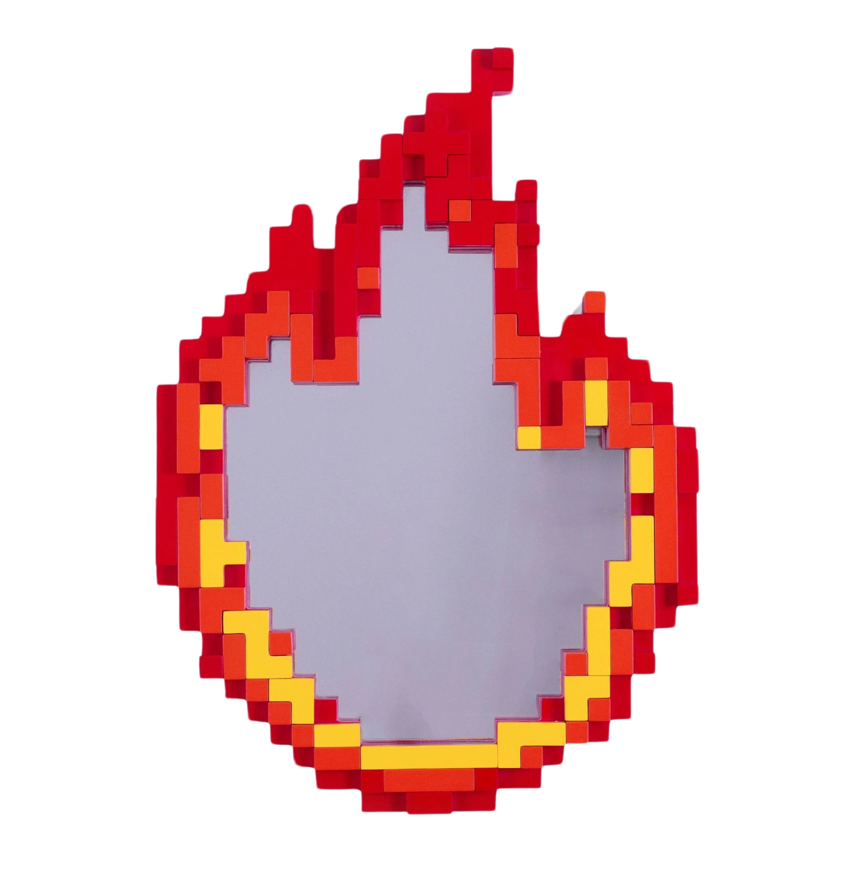 Lustro PIXEL - FLAME czerwony