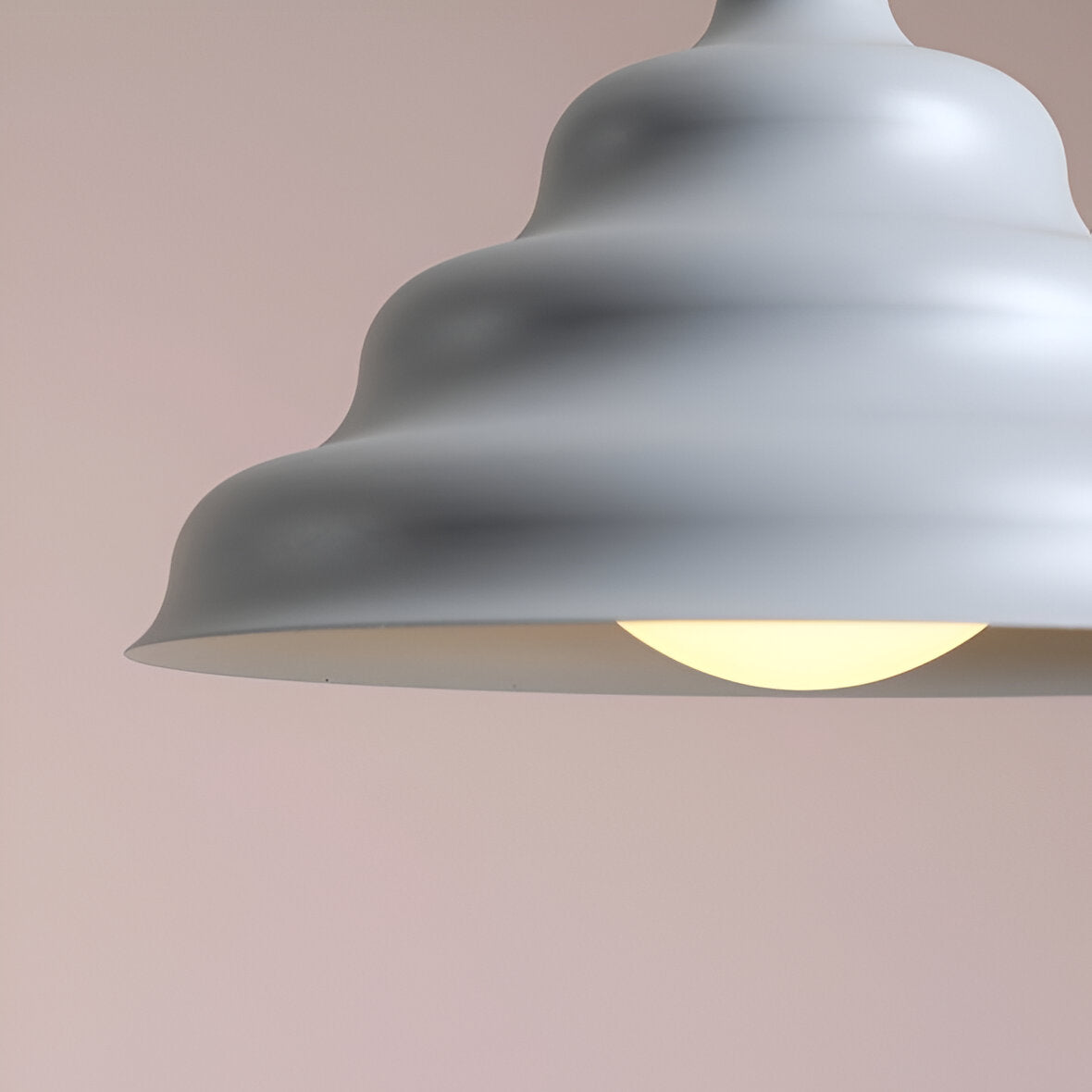 Lampa wisząca FALA szary