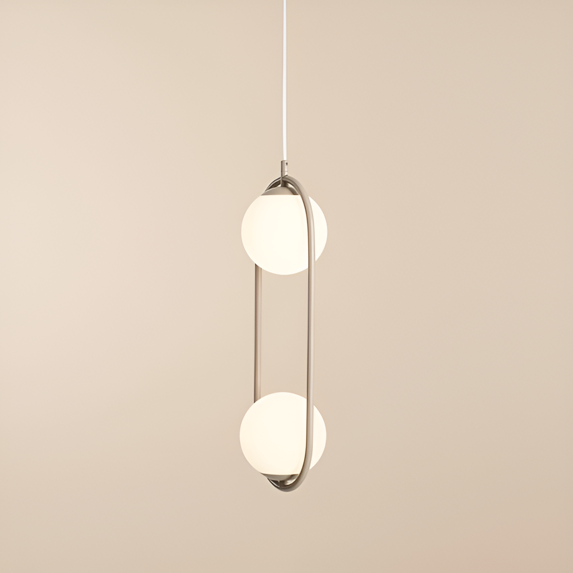 Lampa wisząca RIVA DUO beżowy