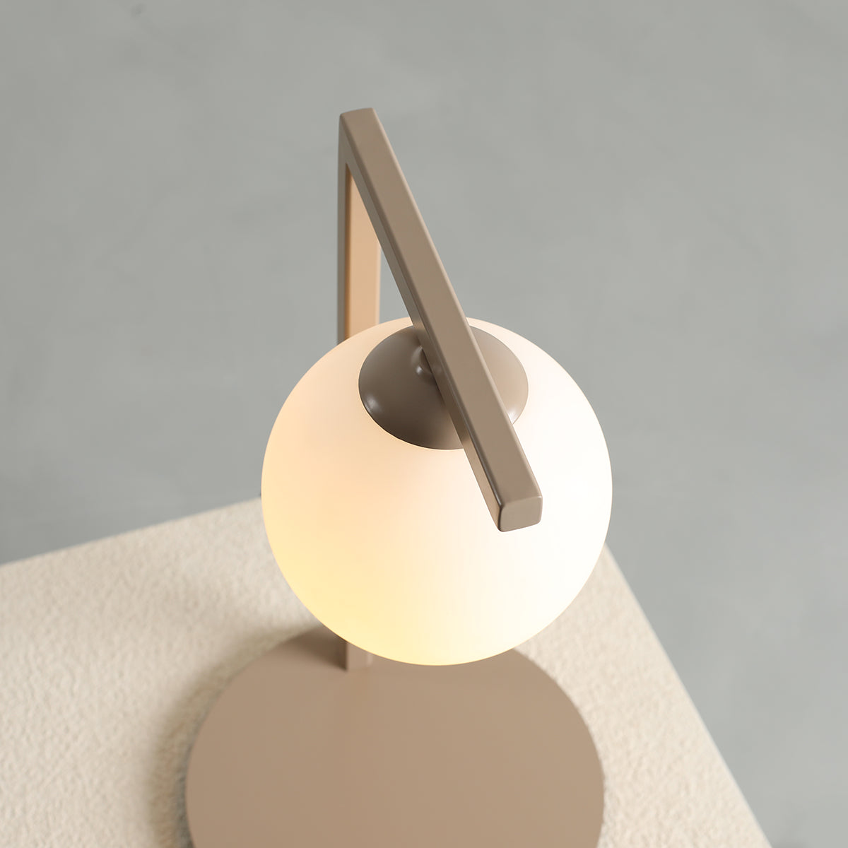 Lampa stołowa ZAC beżowy