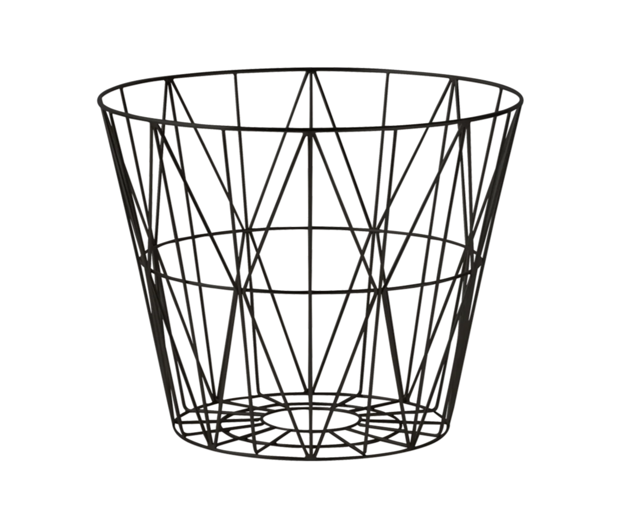 Kosz WIRE BASKET czarny