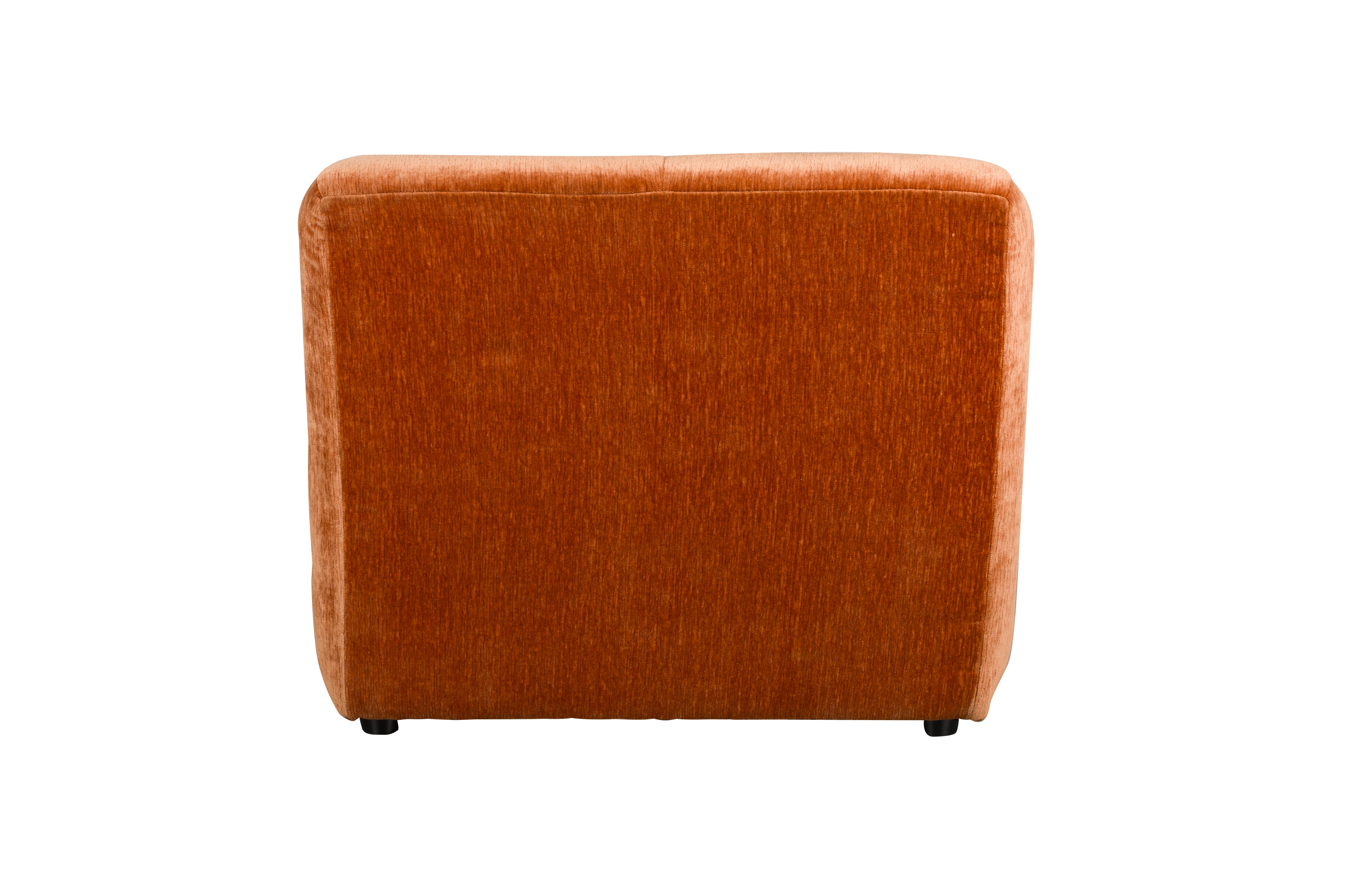 Sofa modułowa GIADA - element środkowy brązowy welur