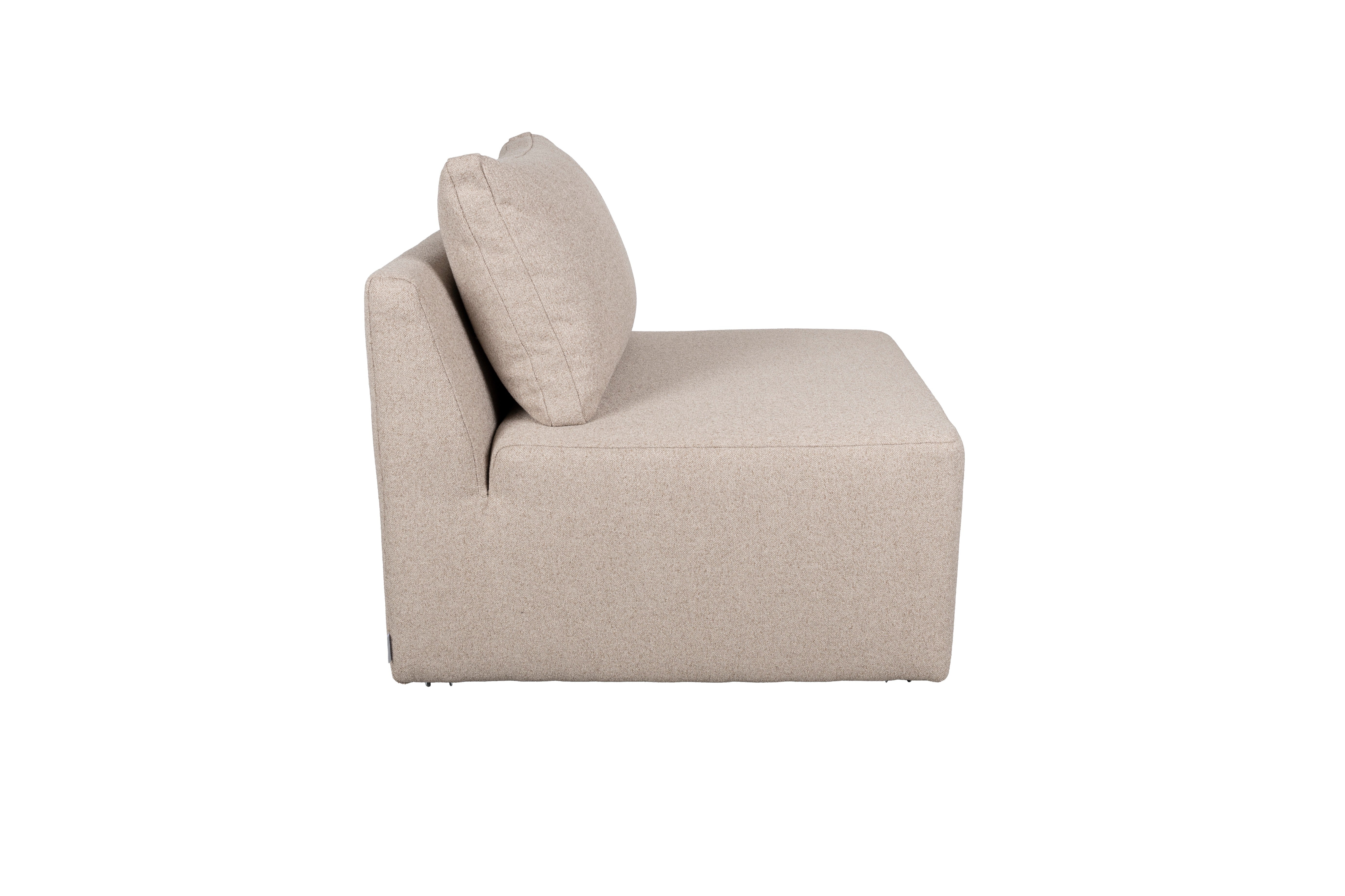 Modulares Sofa PROSPER - mittleres Element Cappuccino