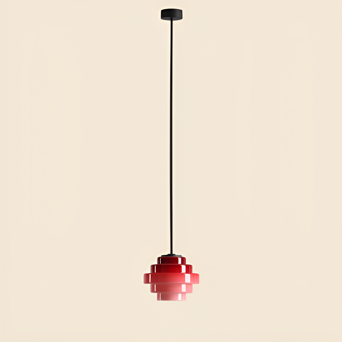Lampa wisząca FILO bordowy