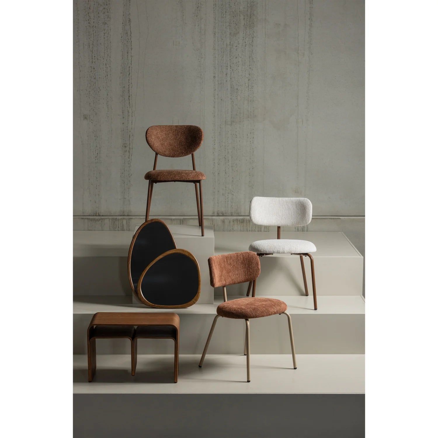 TRAVIS chair brown