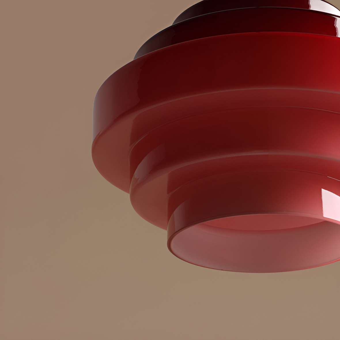Lampa wisząca FILO bordowy
