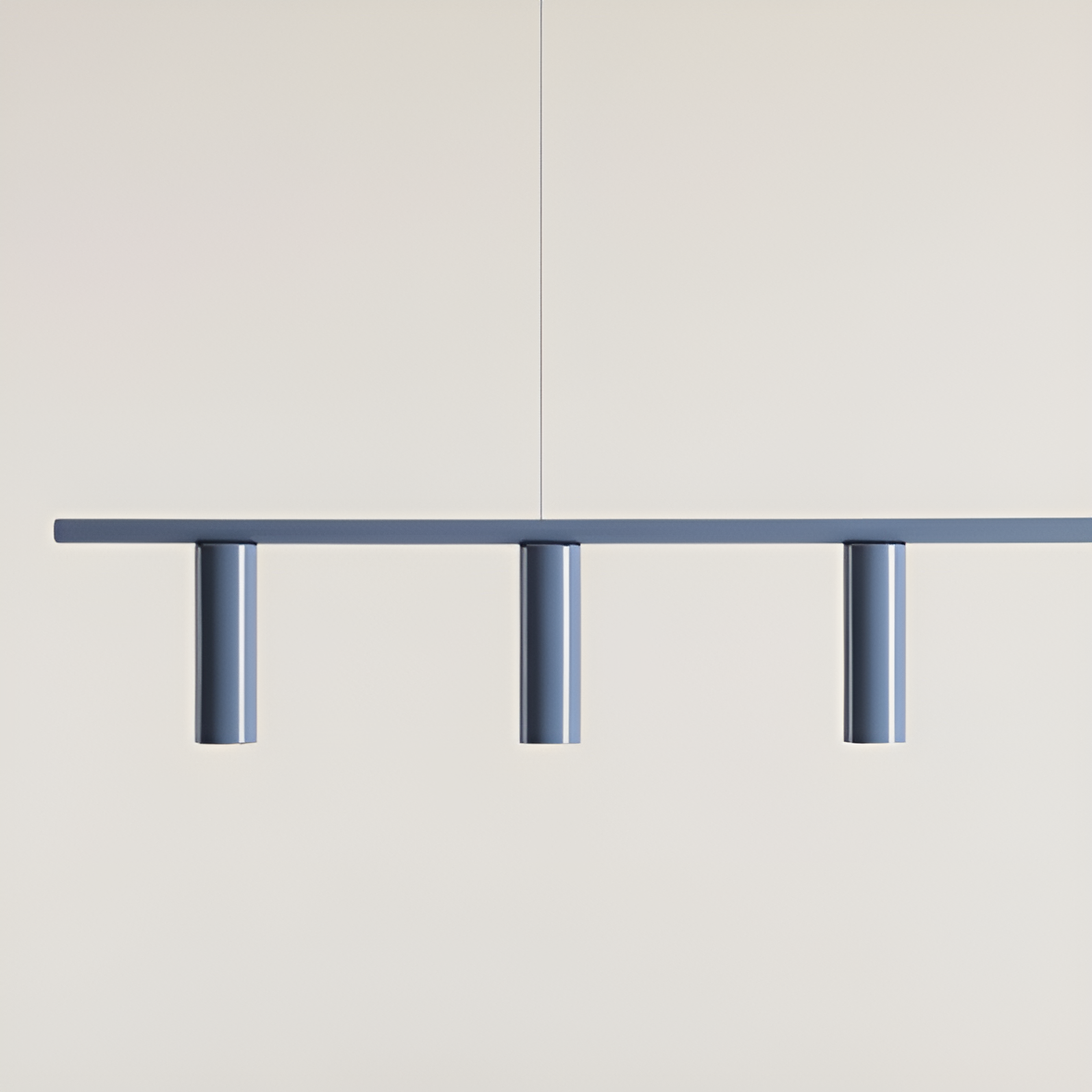 Lampa wisząca TREVO niebieski