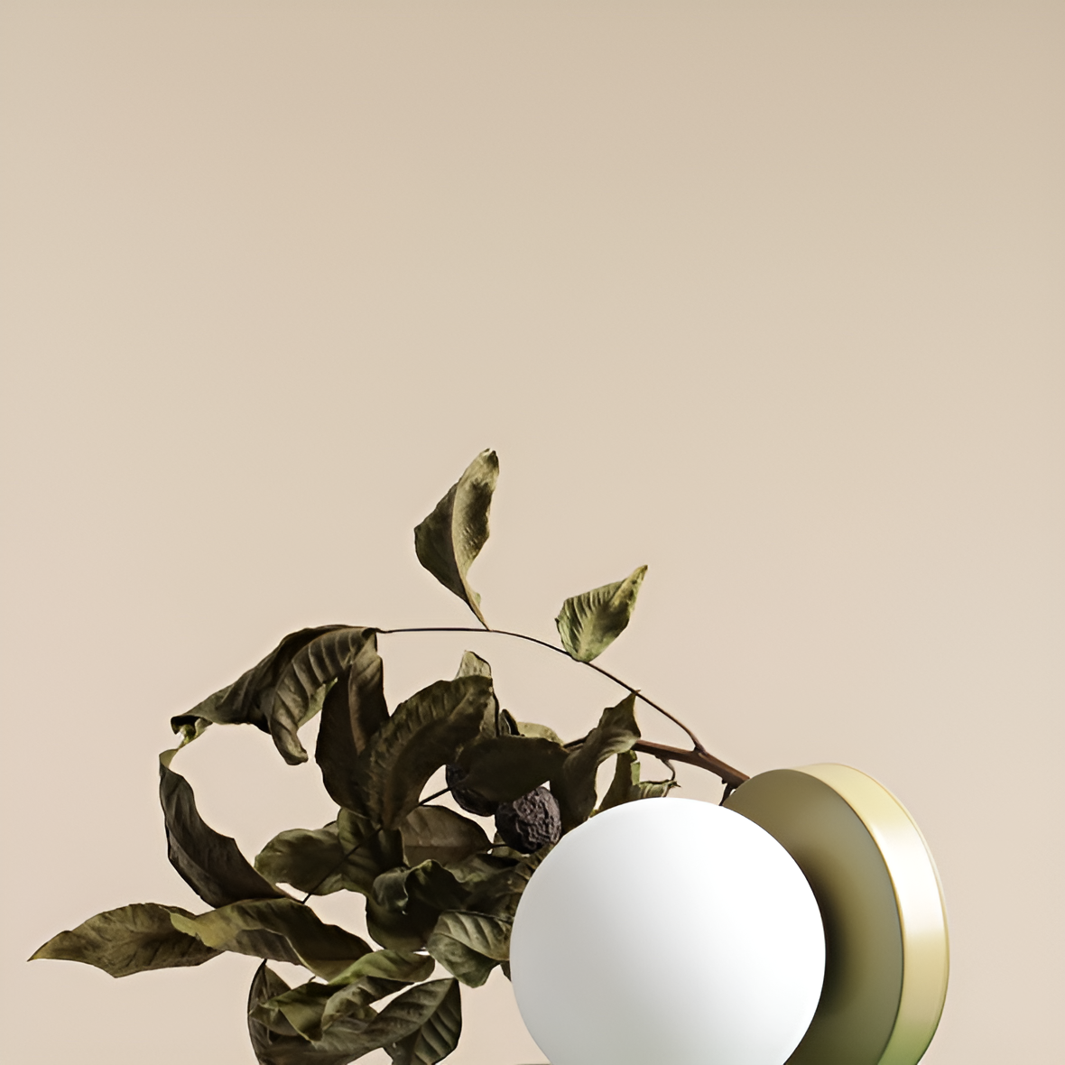 Lampa stołowa BALL pistacjowy