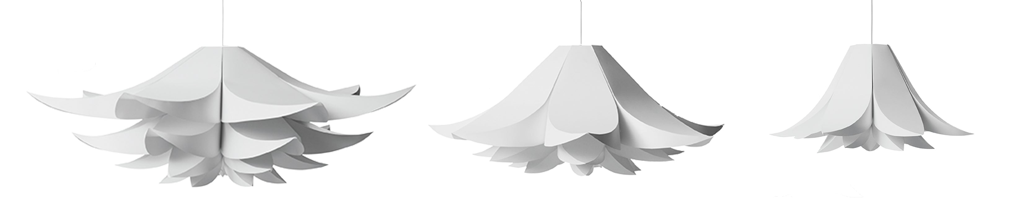 Abażur lampy wiszącej NORM 06 biały