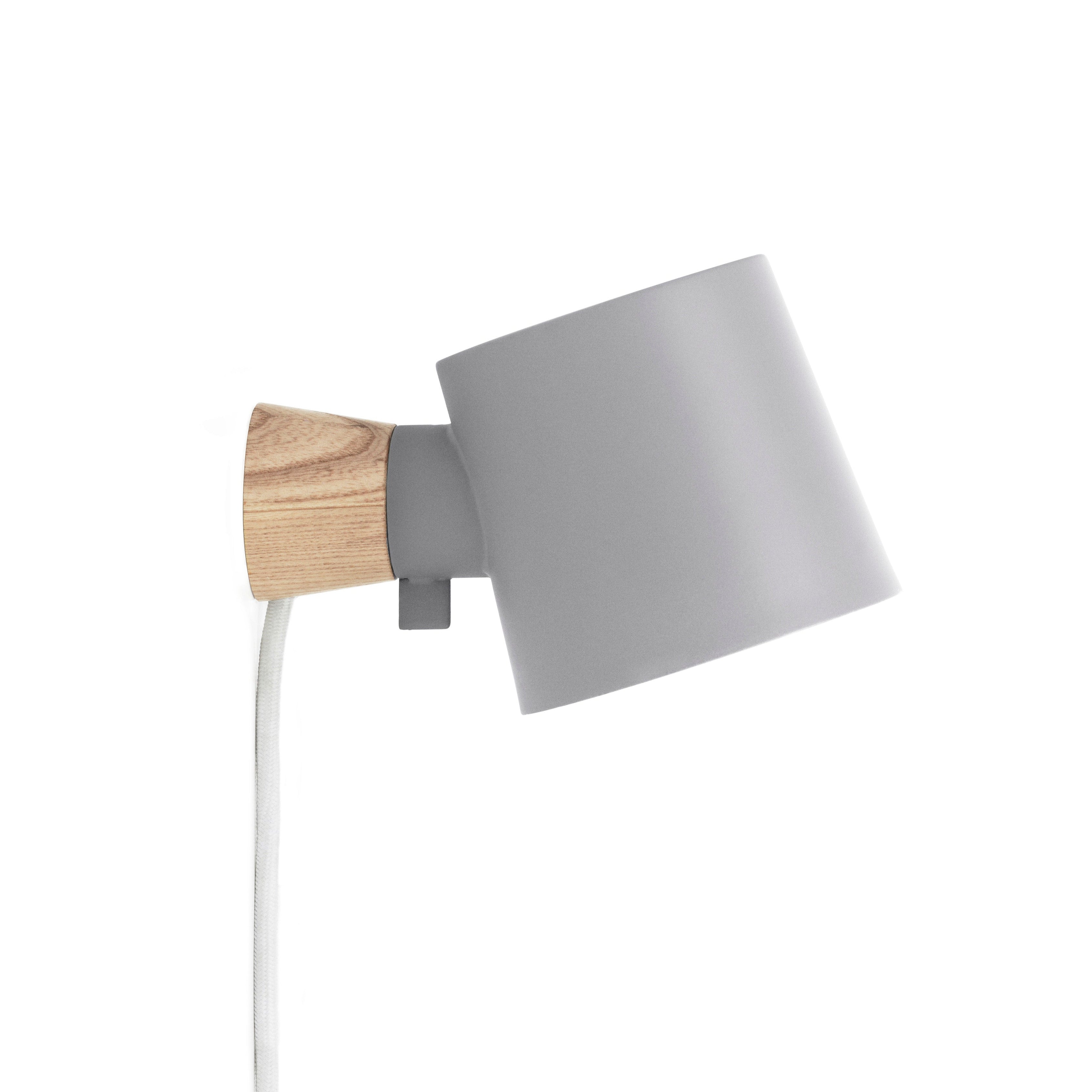 Lampa ścienna RISE szary