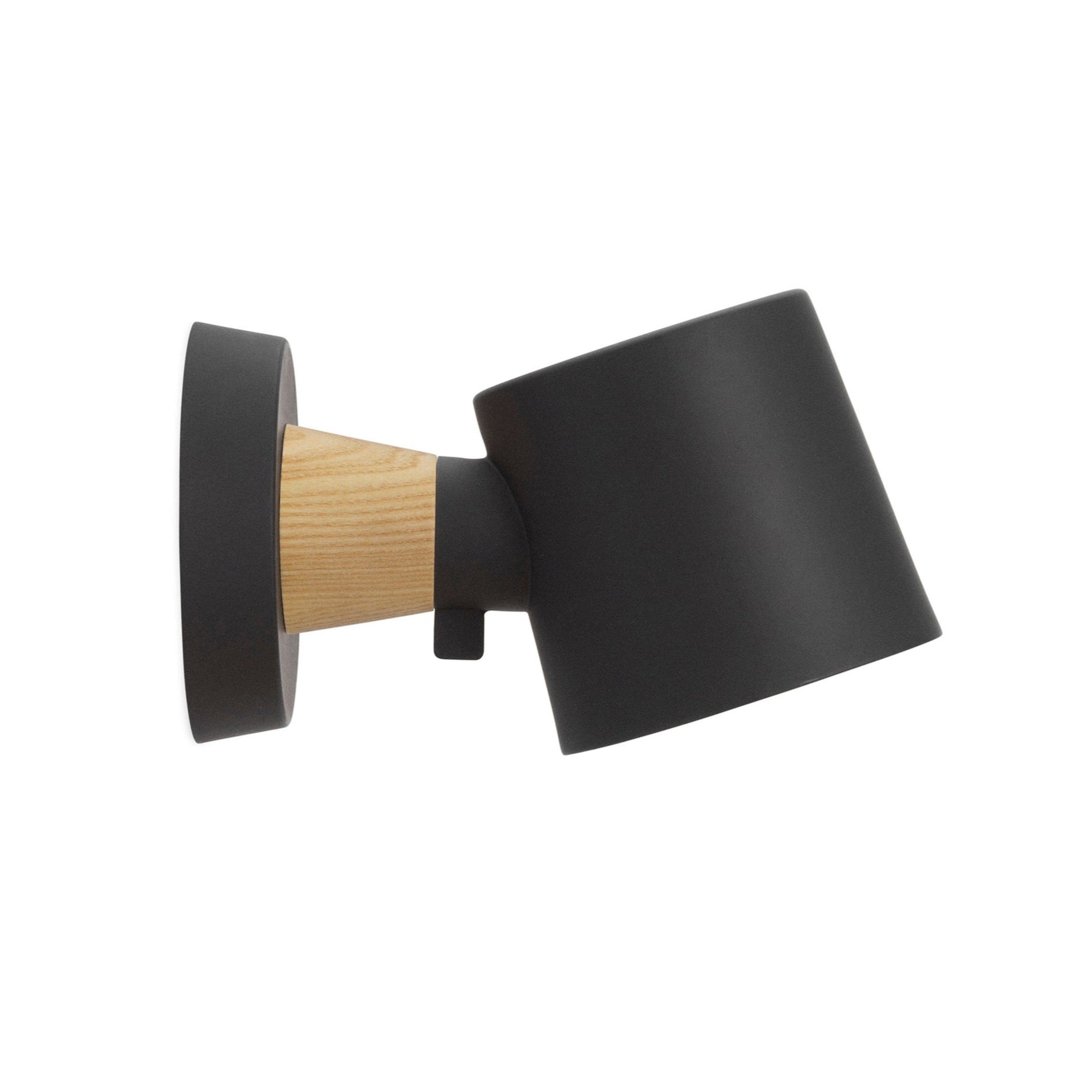 RISE black wall lamp