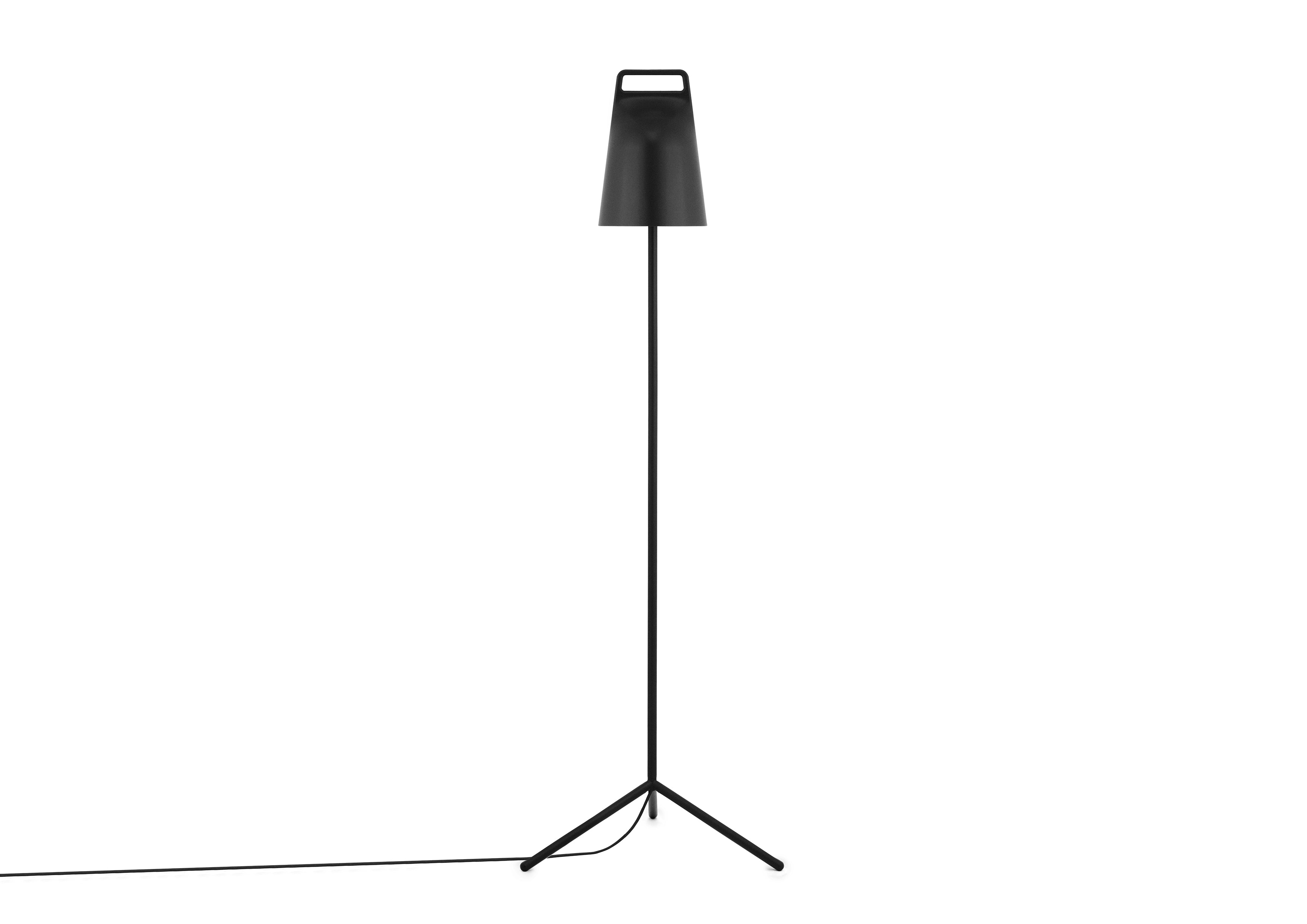 Lampa podłogowa do czytania STAGE czarny