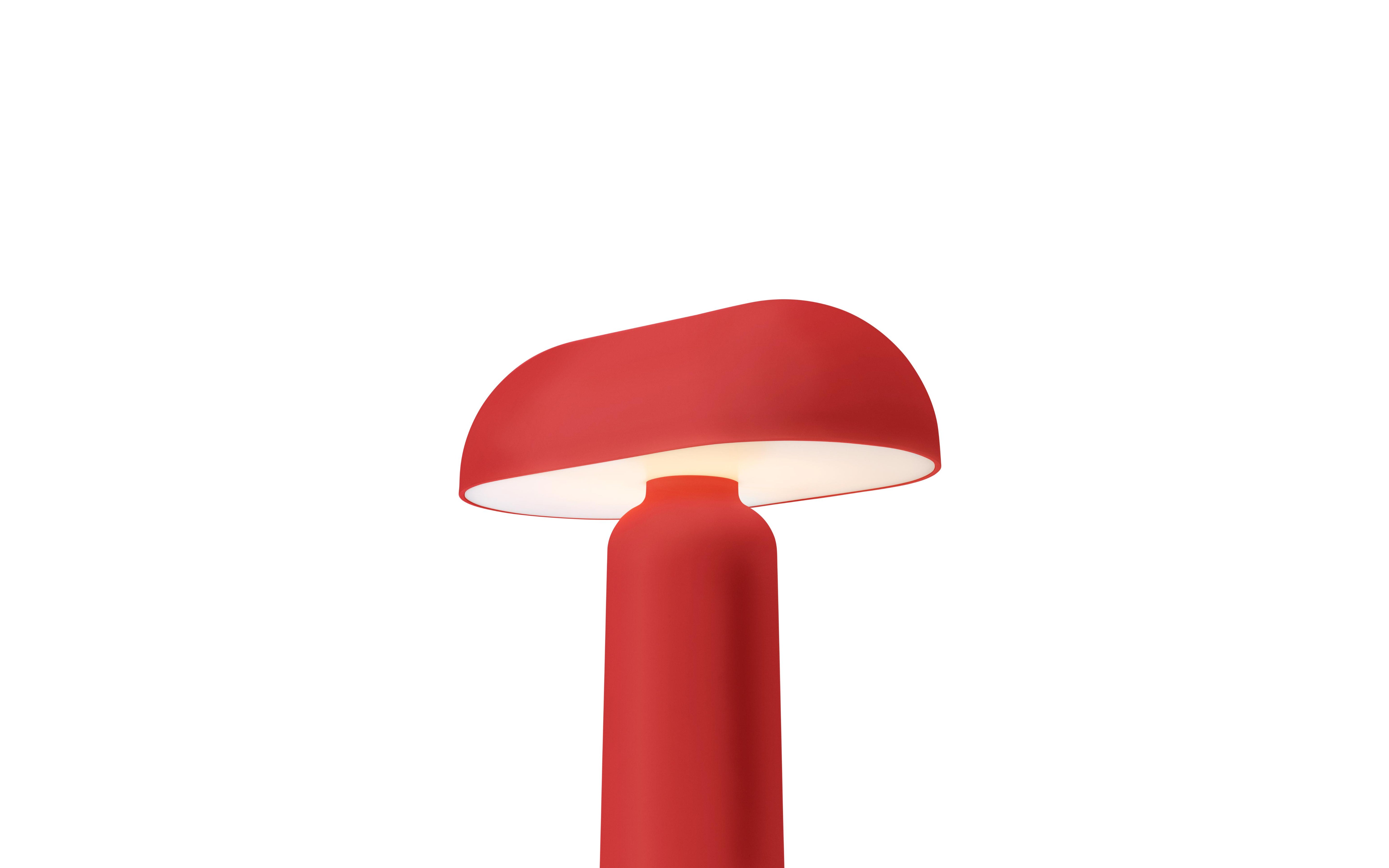 Lampa przenośna PORTA czerwony