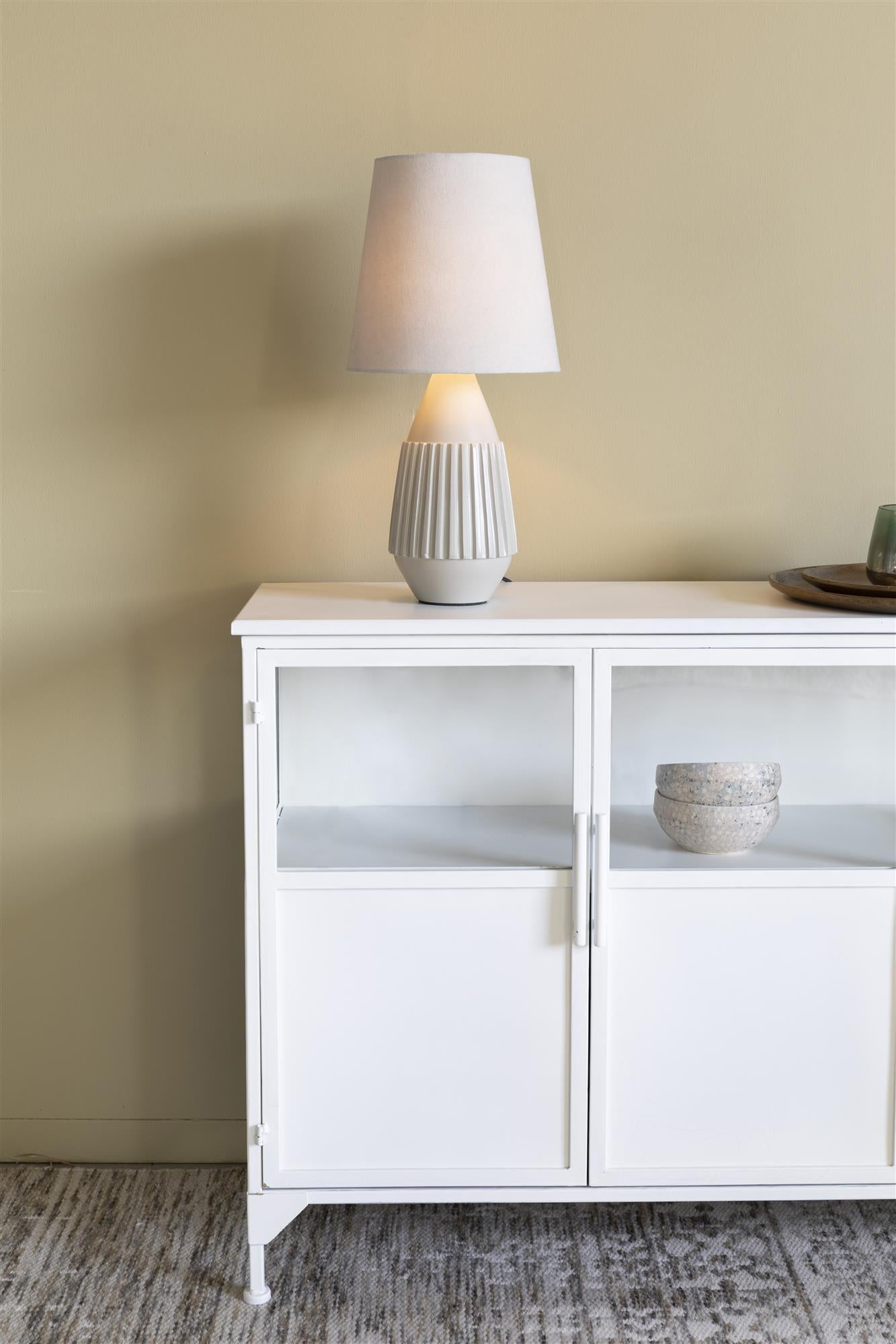 Lampa stołowa AYSA piaskowy