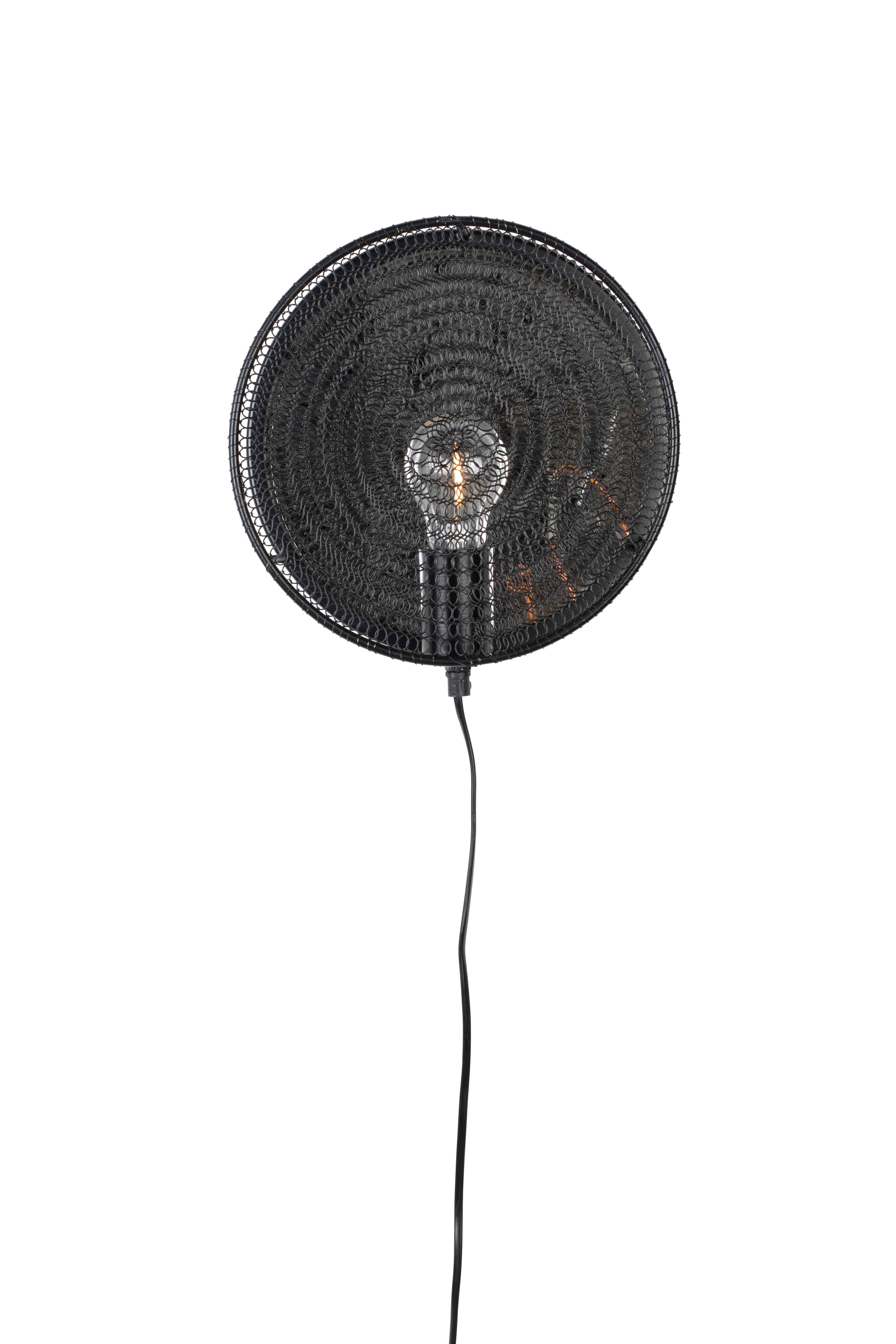 Lampa ścienna LEA czarny
