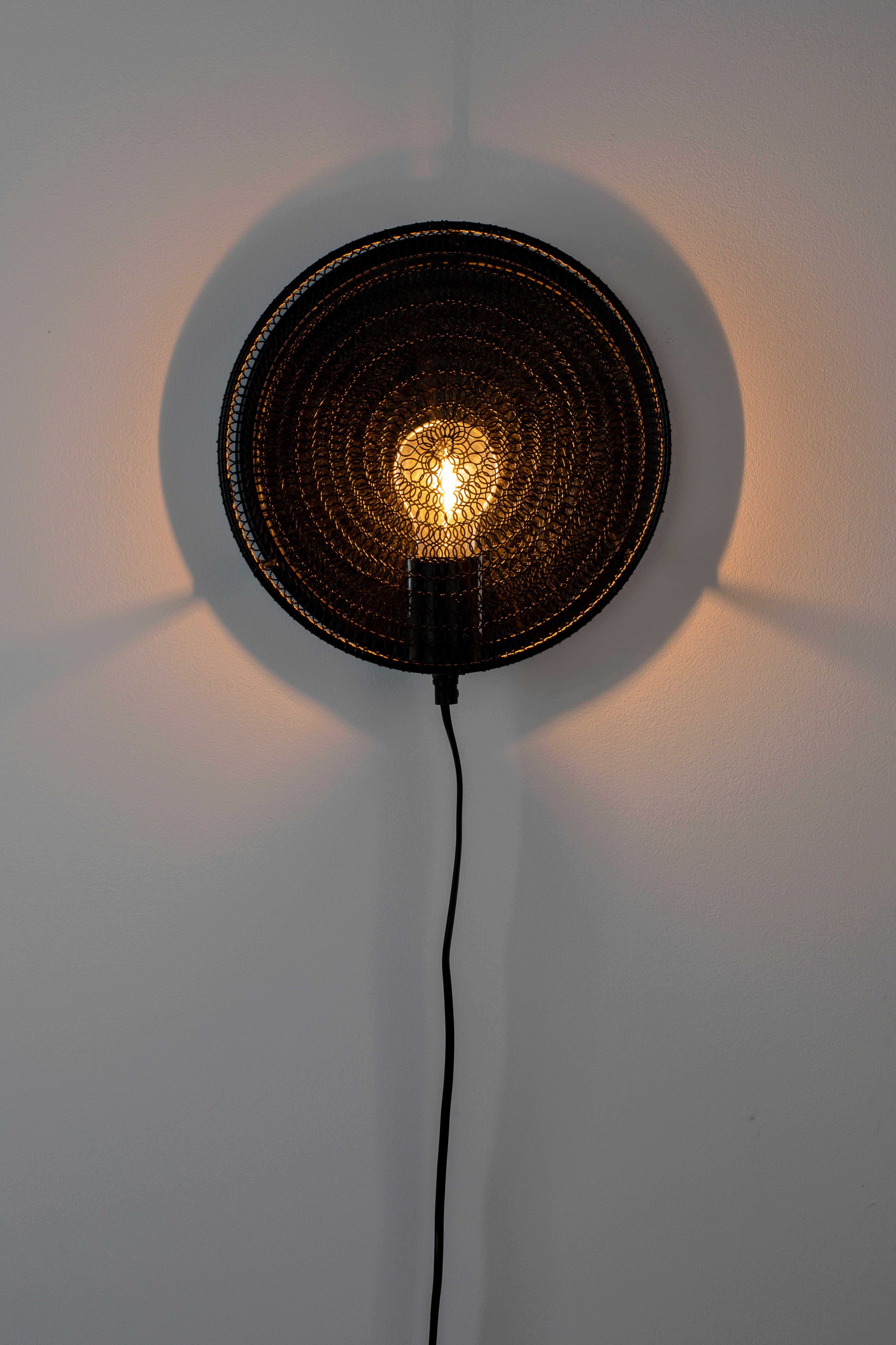 Lampa ścienna LEA czarny