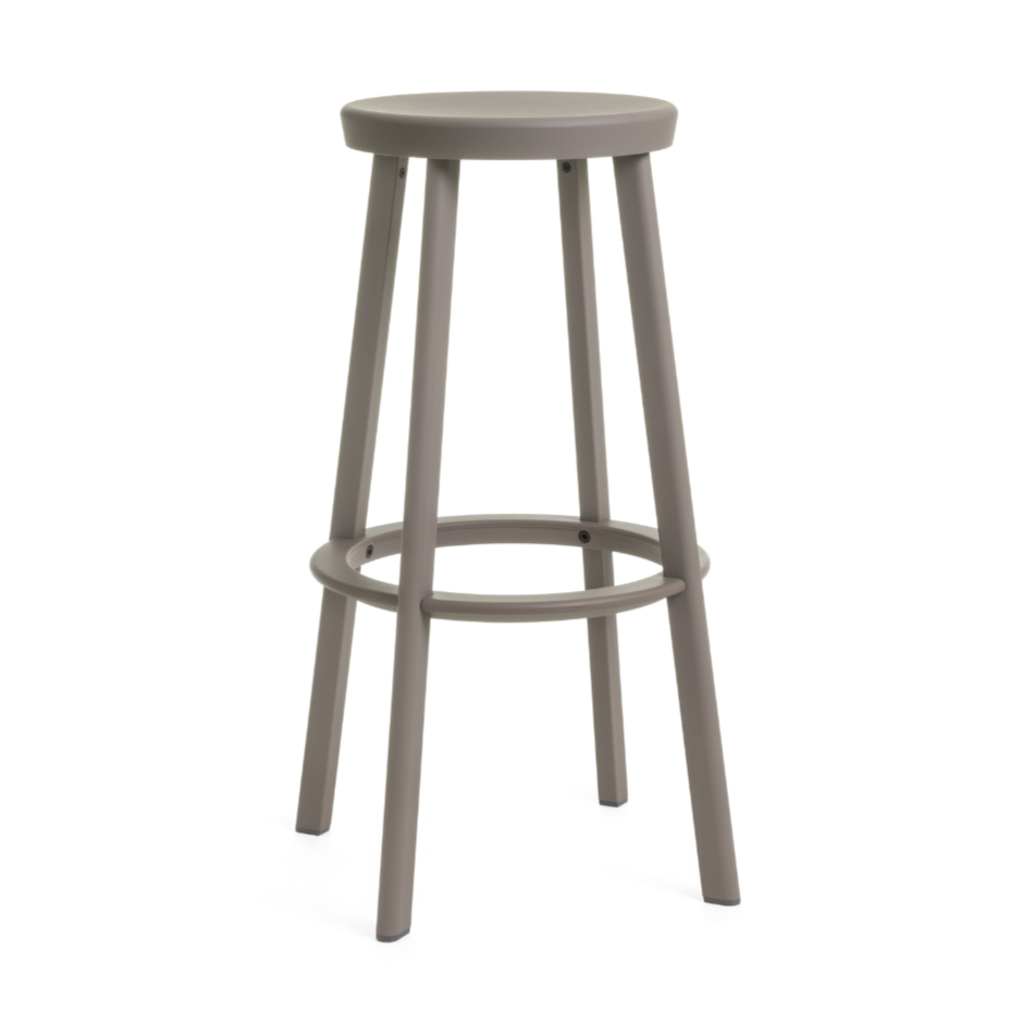 DEJA VU taupe bar stool