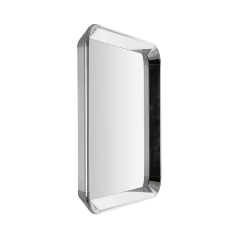 Lustro DEJA-VU polerowane aluminium