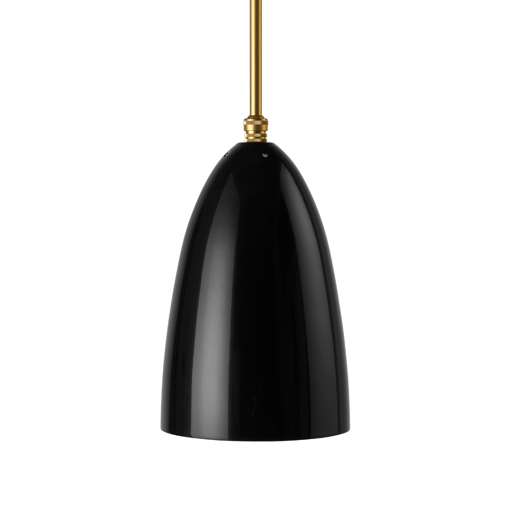 Lampa wisząca GRÄSHOPPA czarny błyszczący