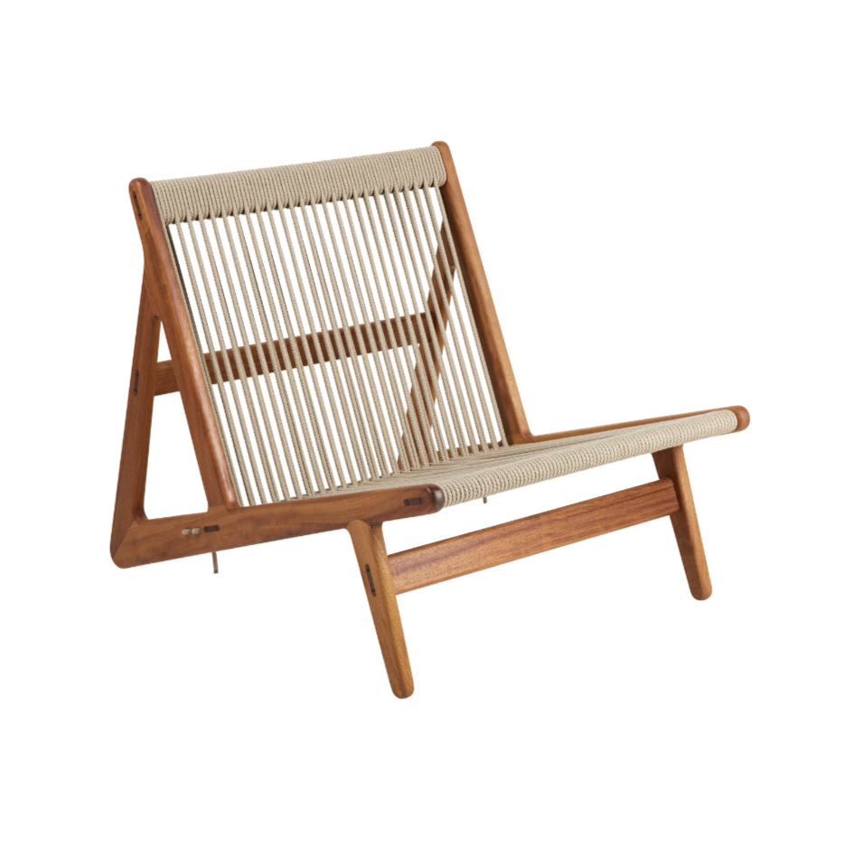 MR01 Garden Armchair Iroko Wood