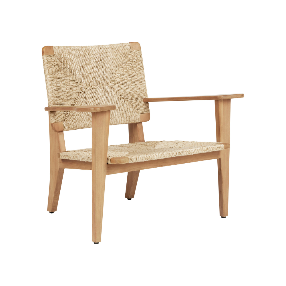 F-CHAIR garden armchair made of teak wood
