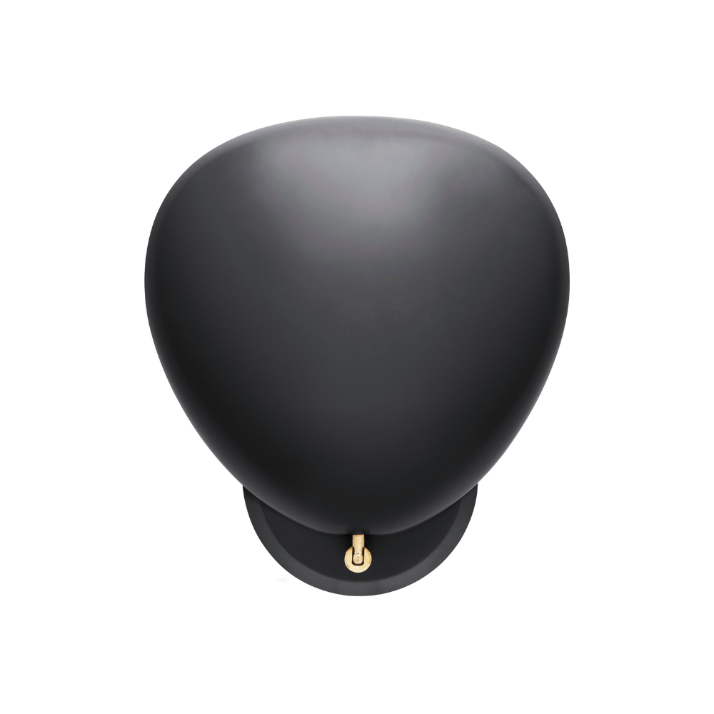 COBRA black wall lamp