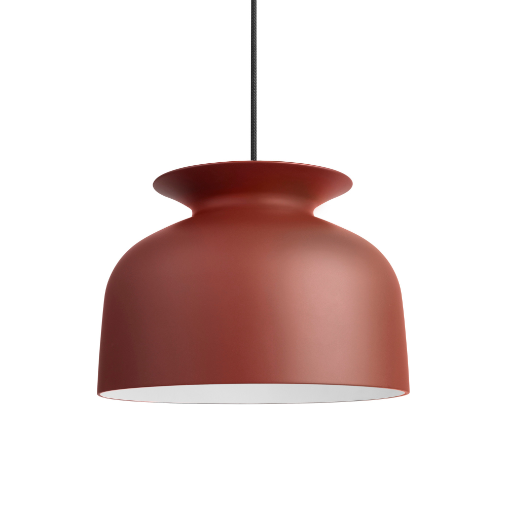 Lampa wisząca RONDE rdzawa czerwień