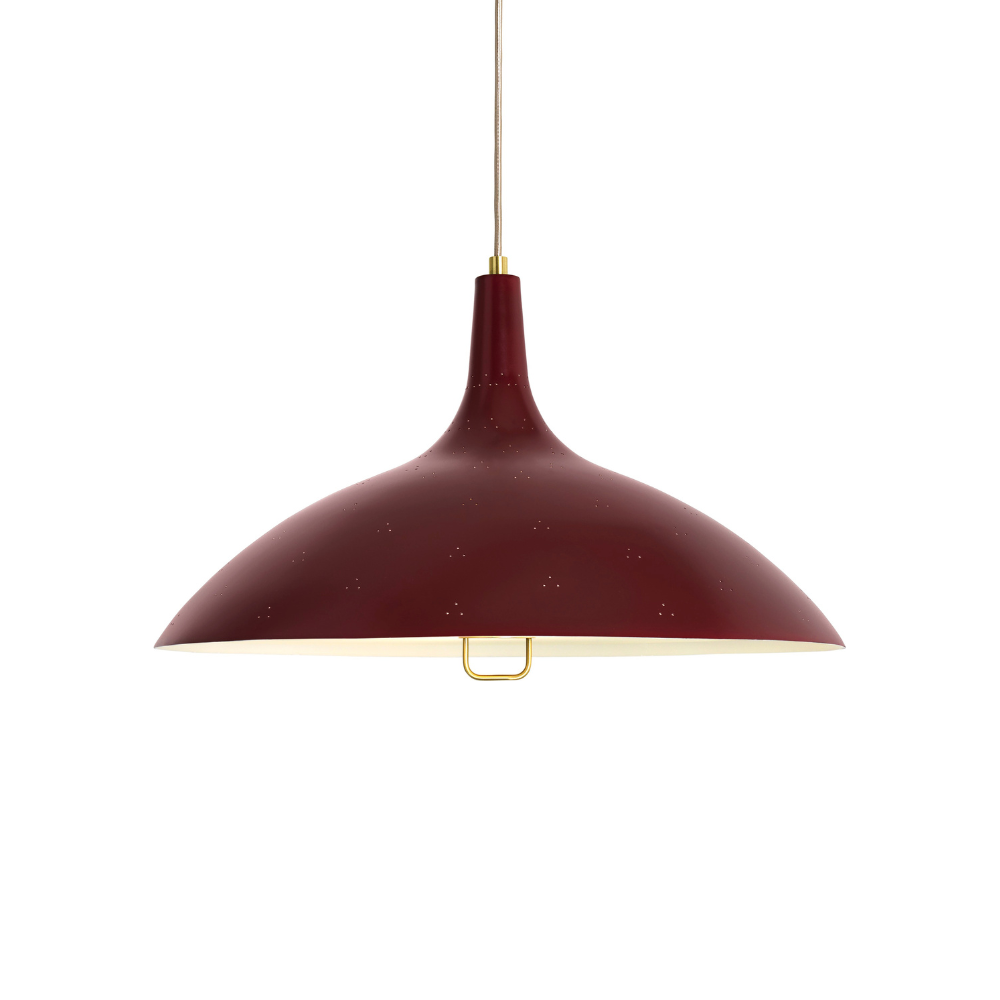 Lampa wisząca 1965 bordowy