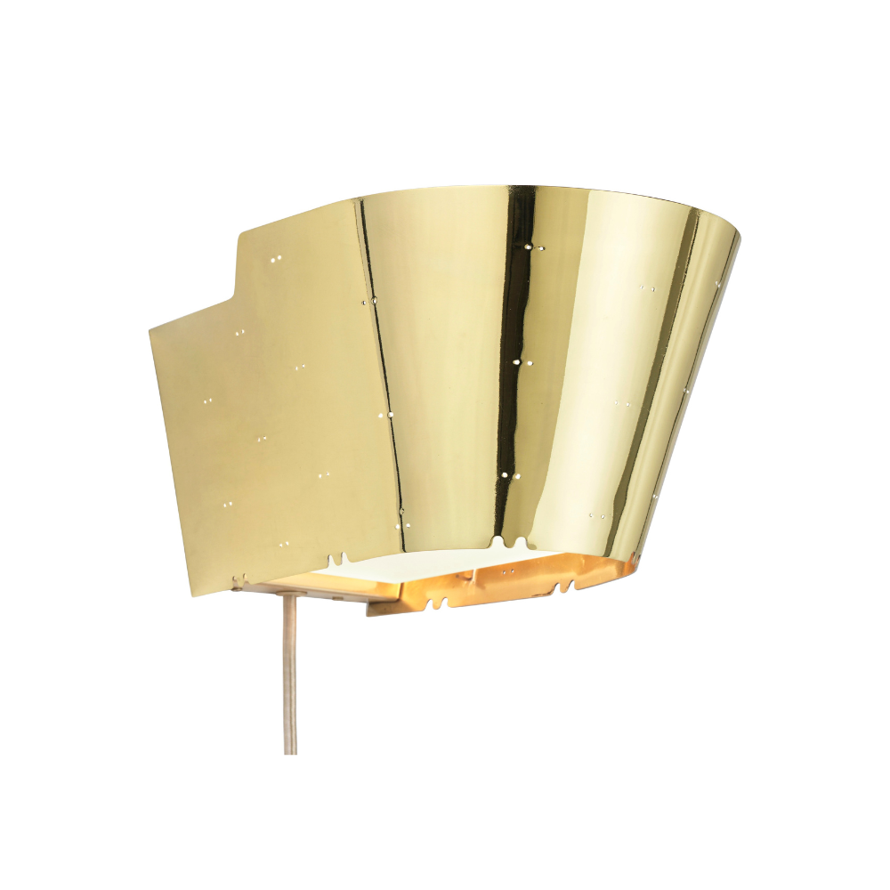 Wall lamp 9464 polished brass