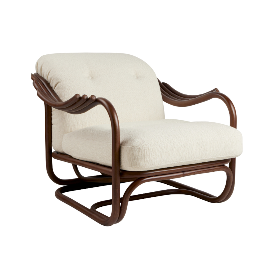 Upholstered POLTRONA TRIA Armchair