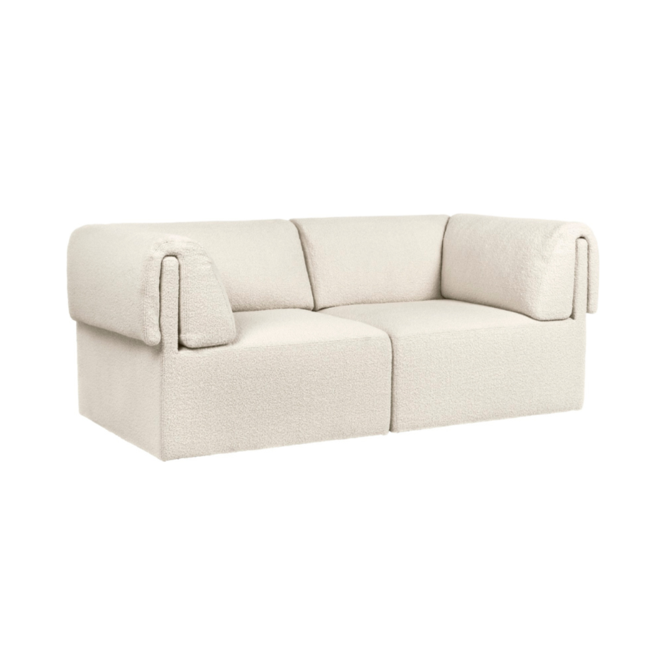2-seater upholstered WONDER sofa