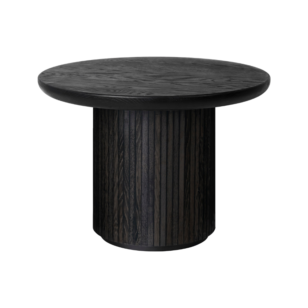 MOON Side Table Black Oak Veneer