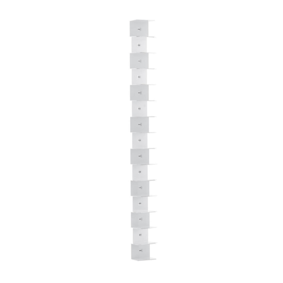 PTOLOMEO WALL White Hanging Shelf