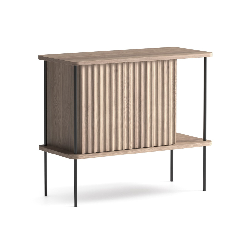 MAYA Cabinet Bleached Oak Wood