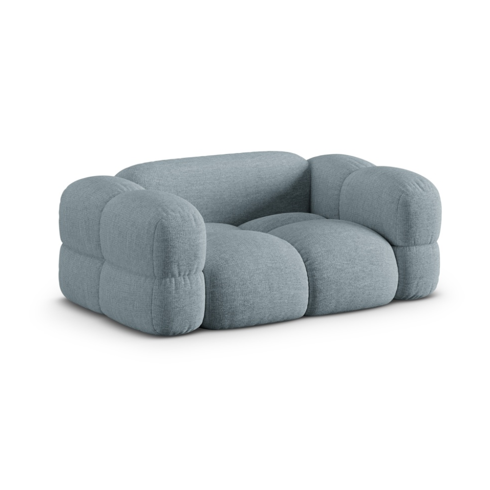 Sofa 2-osobowa LORETTO pastelowy niebieski