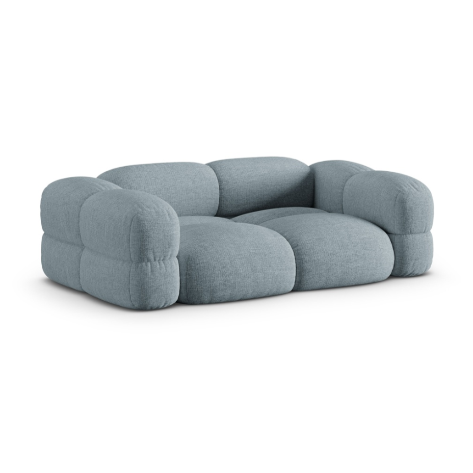 Sofa 3-Sitzer LORETTO pastellblau