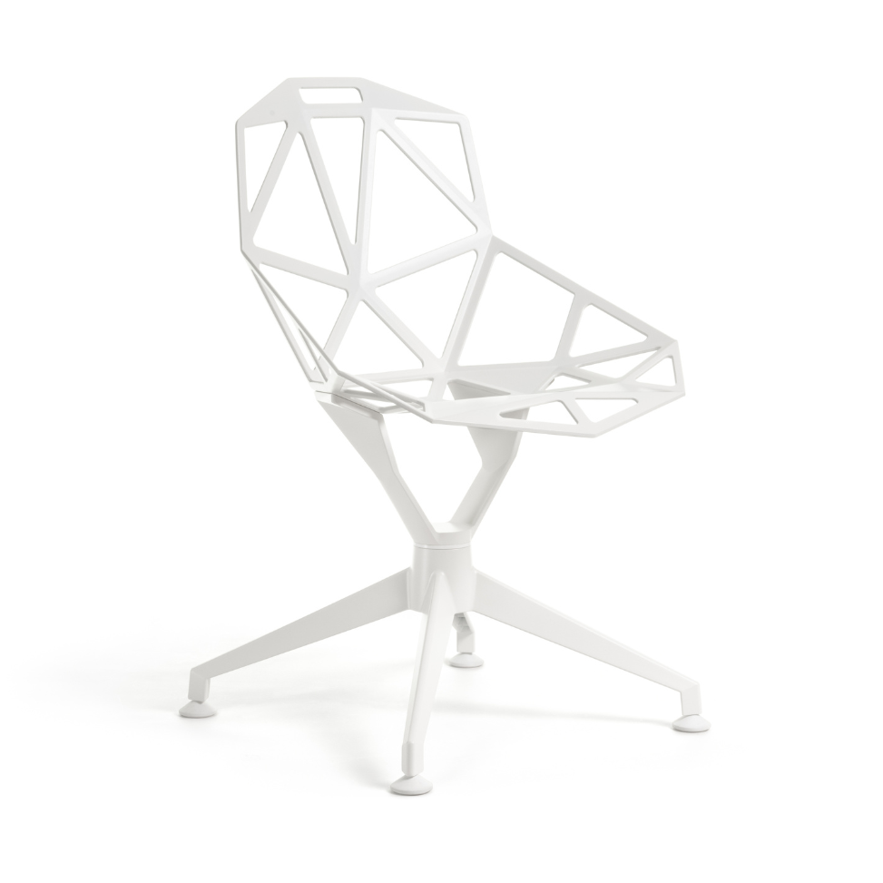 Krzesło obrotowe CHAIR_ONE_4STAR biały