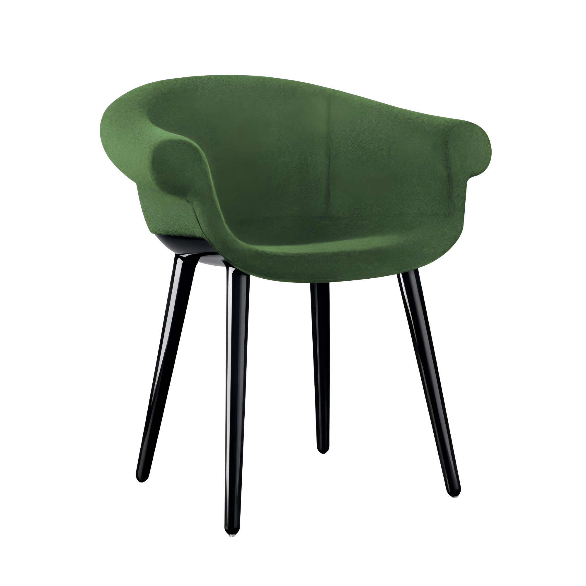 CYBORG LORD chair in green with a black base