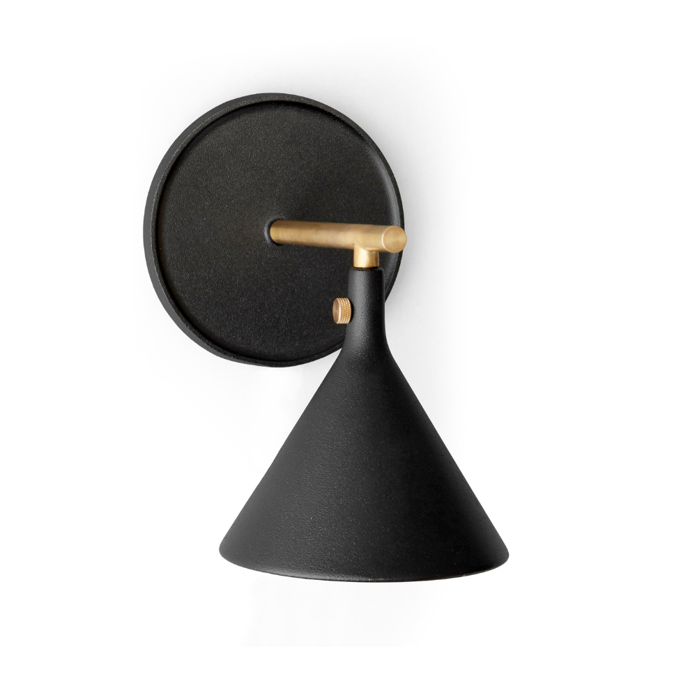 CAST SCOUNCE black wall lamp