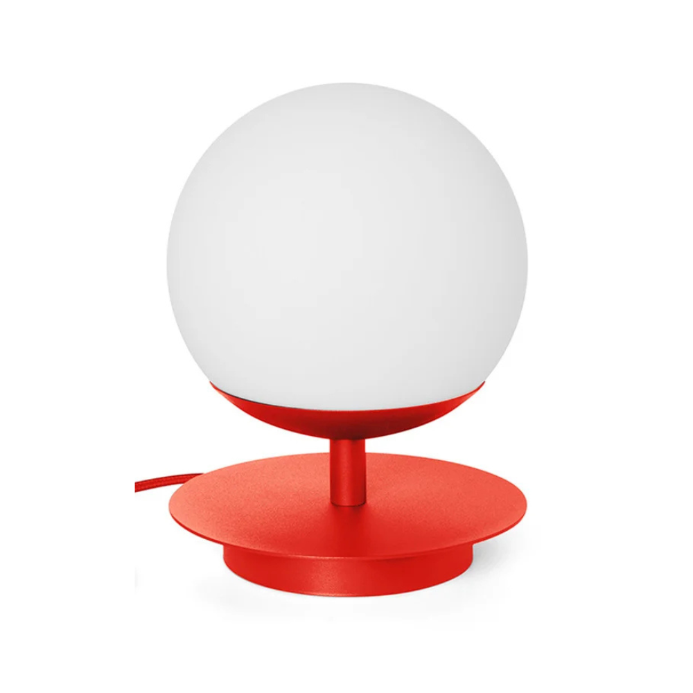 PLAAT Tischleuchte rot-orange
