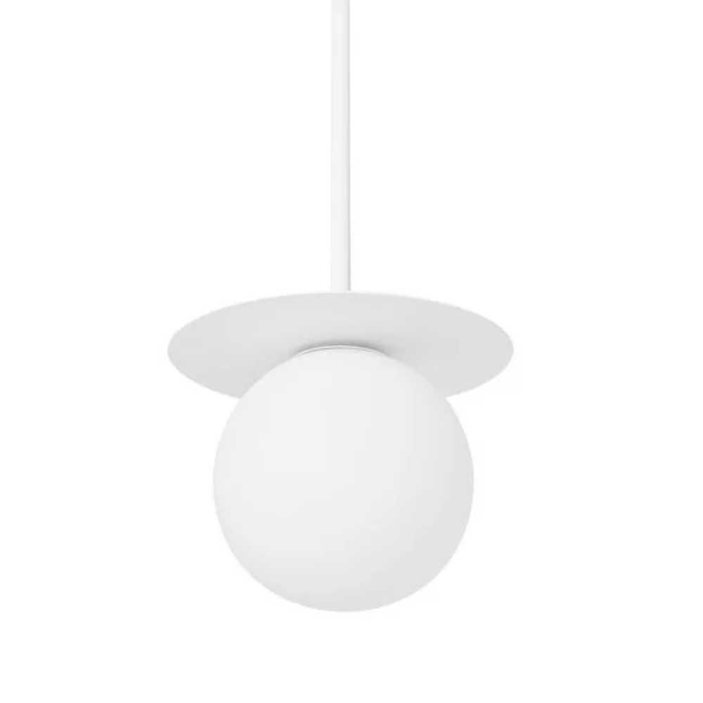 Lampa wisząca BORRA biały