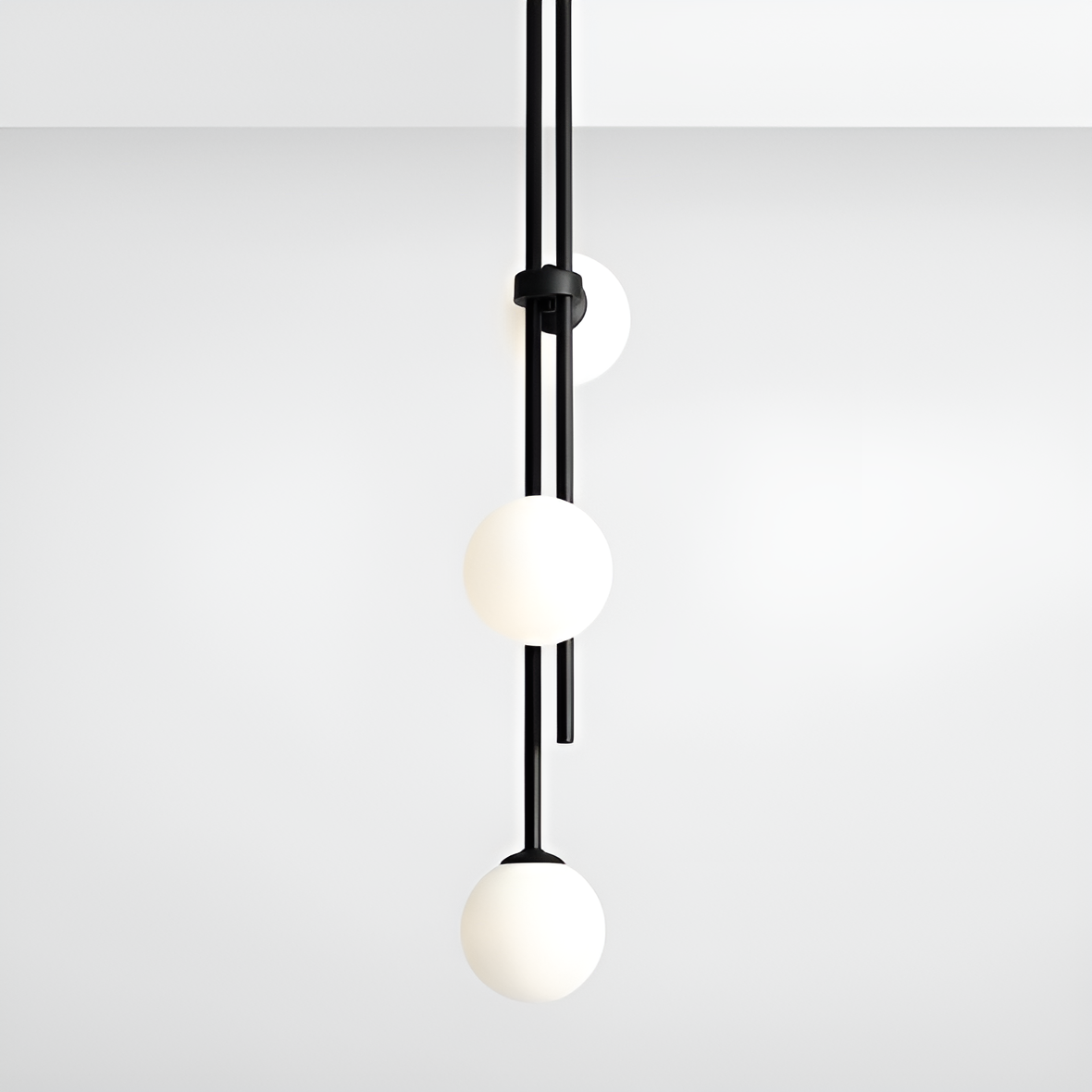 HARMONY black ceiling lamp