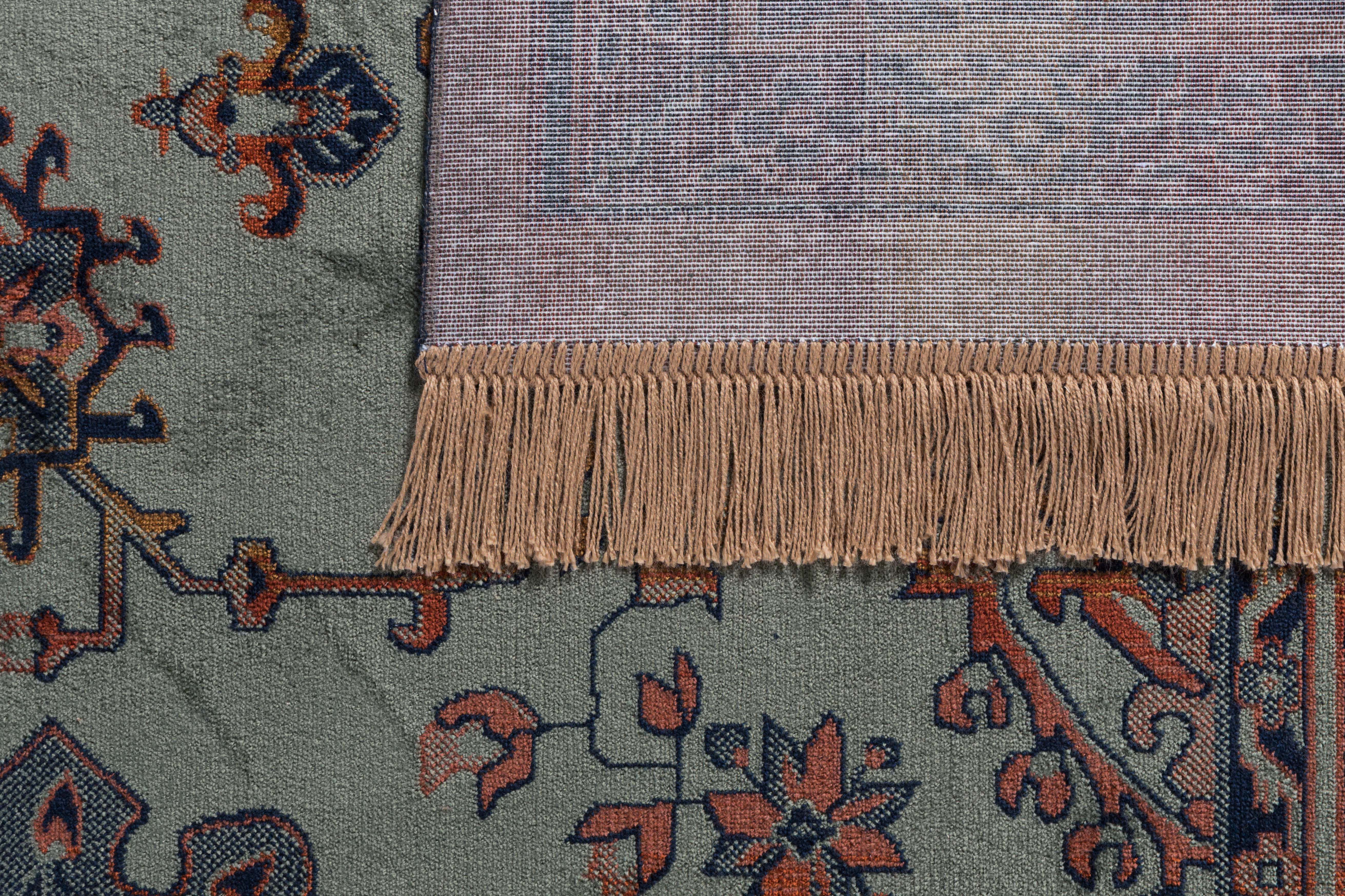 Carpet Raz 160x230 Green White Label Living Eye on Design