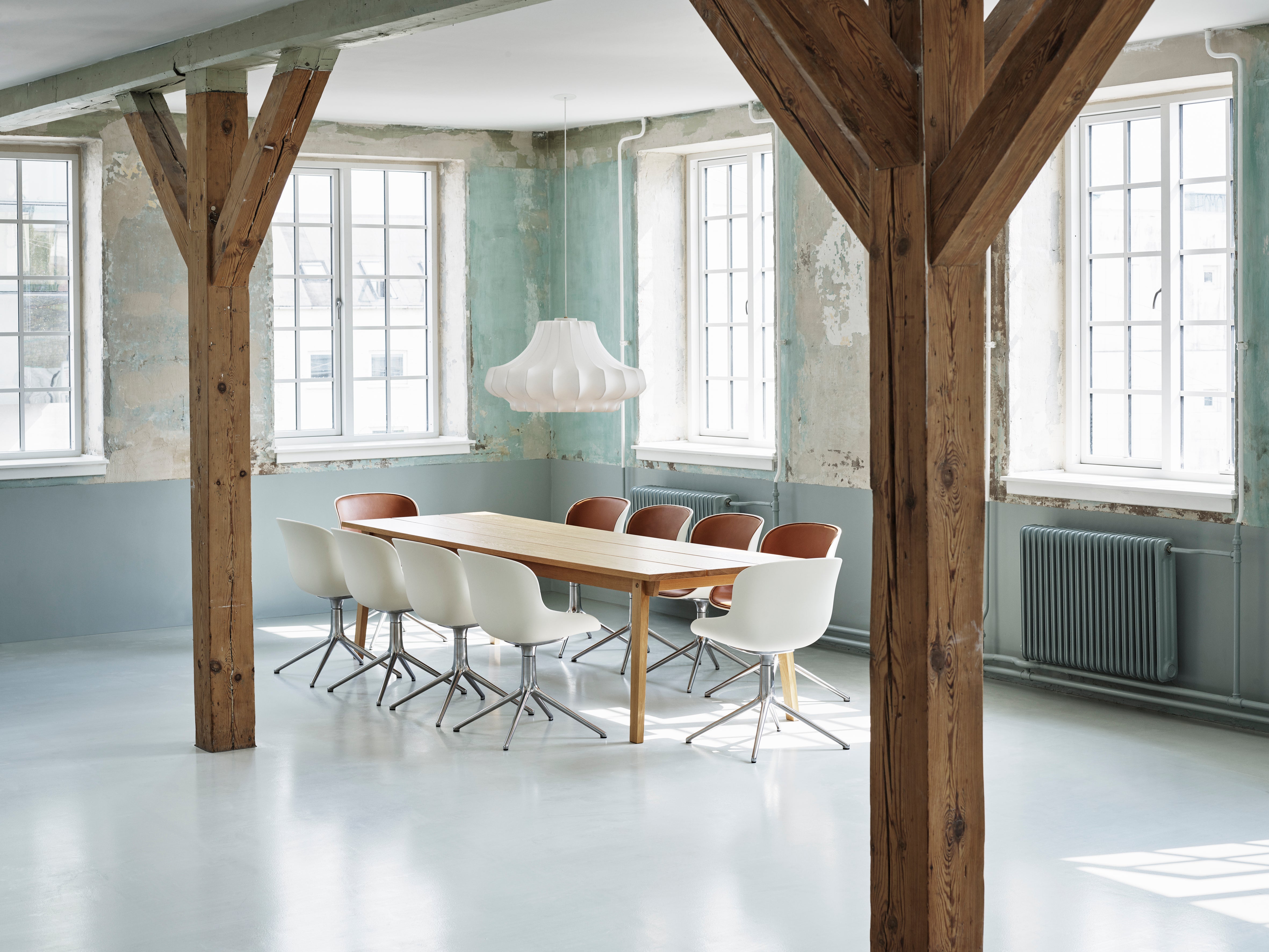 PHANTOM MEDIUM white pendant lamp