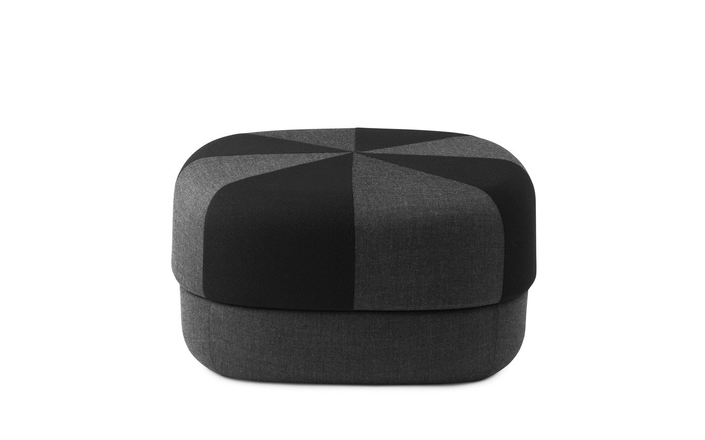 Pouf Circus Duo schwarz